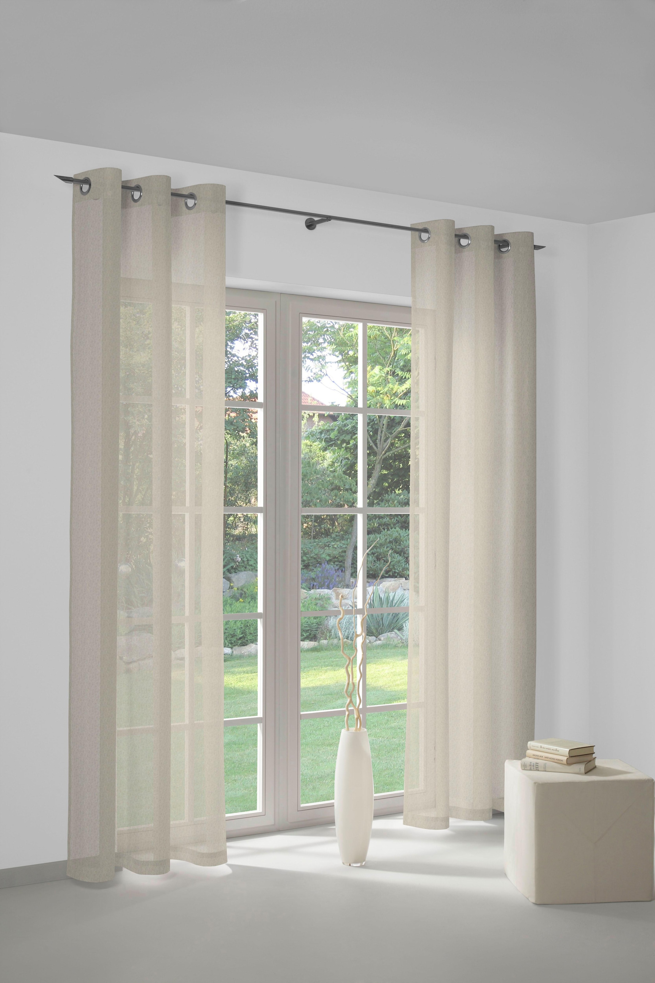 Wirth Vorhang "Sunday" Ösen 1 Stk. tlg. günstig online kaufen