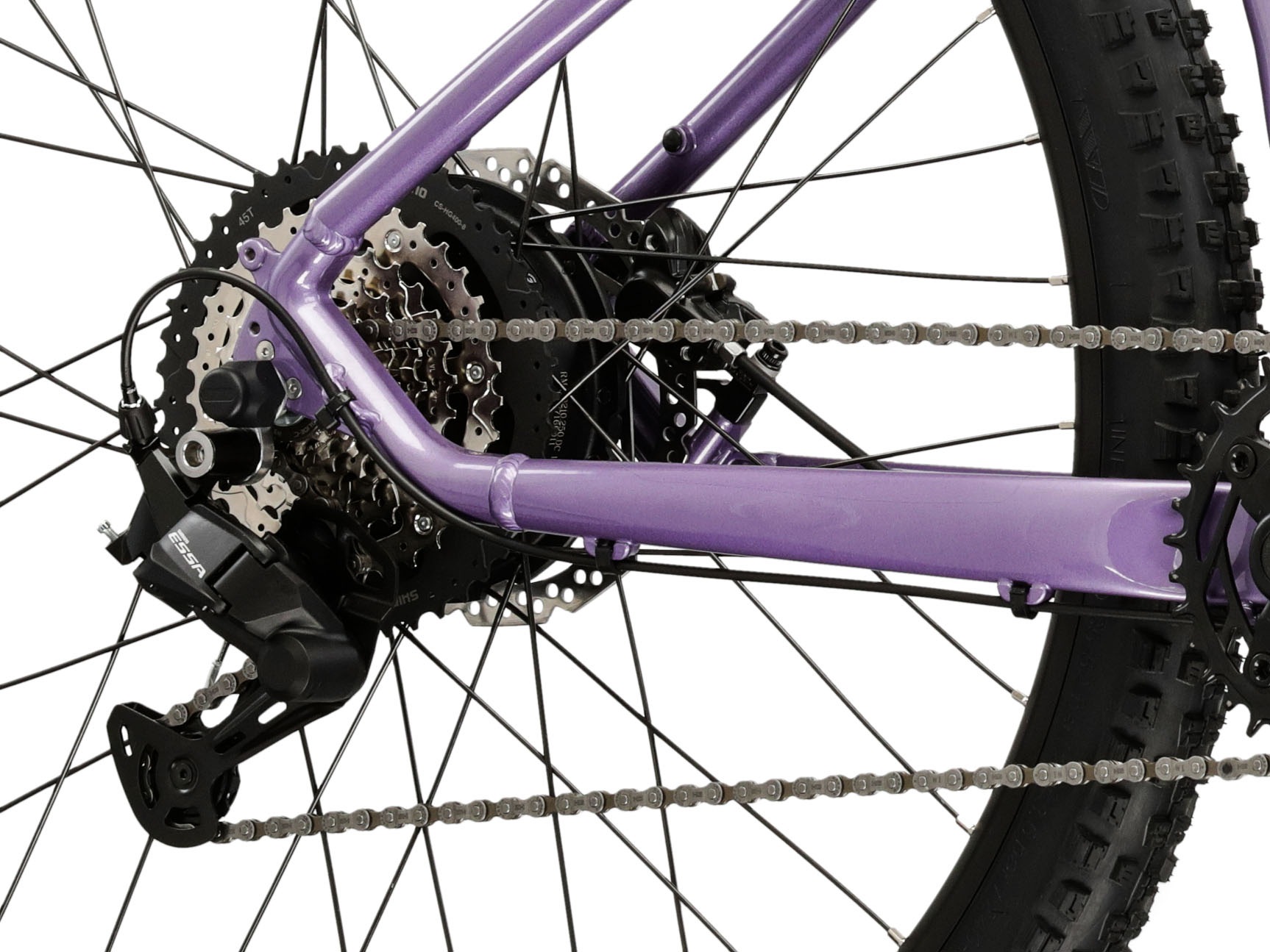 Kross E-Bike »KROSS E-MTB Lea Boost 1.0 522 29" lila 8 Gänge«, 8 Gang, Shimano, ESSA U2000, Heckmotor 250 W