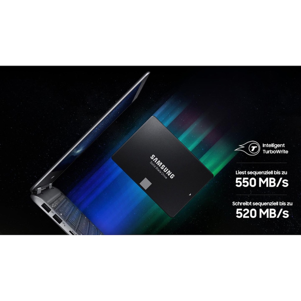 Samsung interne SSD »860 Evo mSATA III SSD«, 2,5 Zoll, Anschluss SATA III