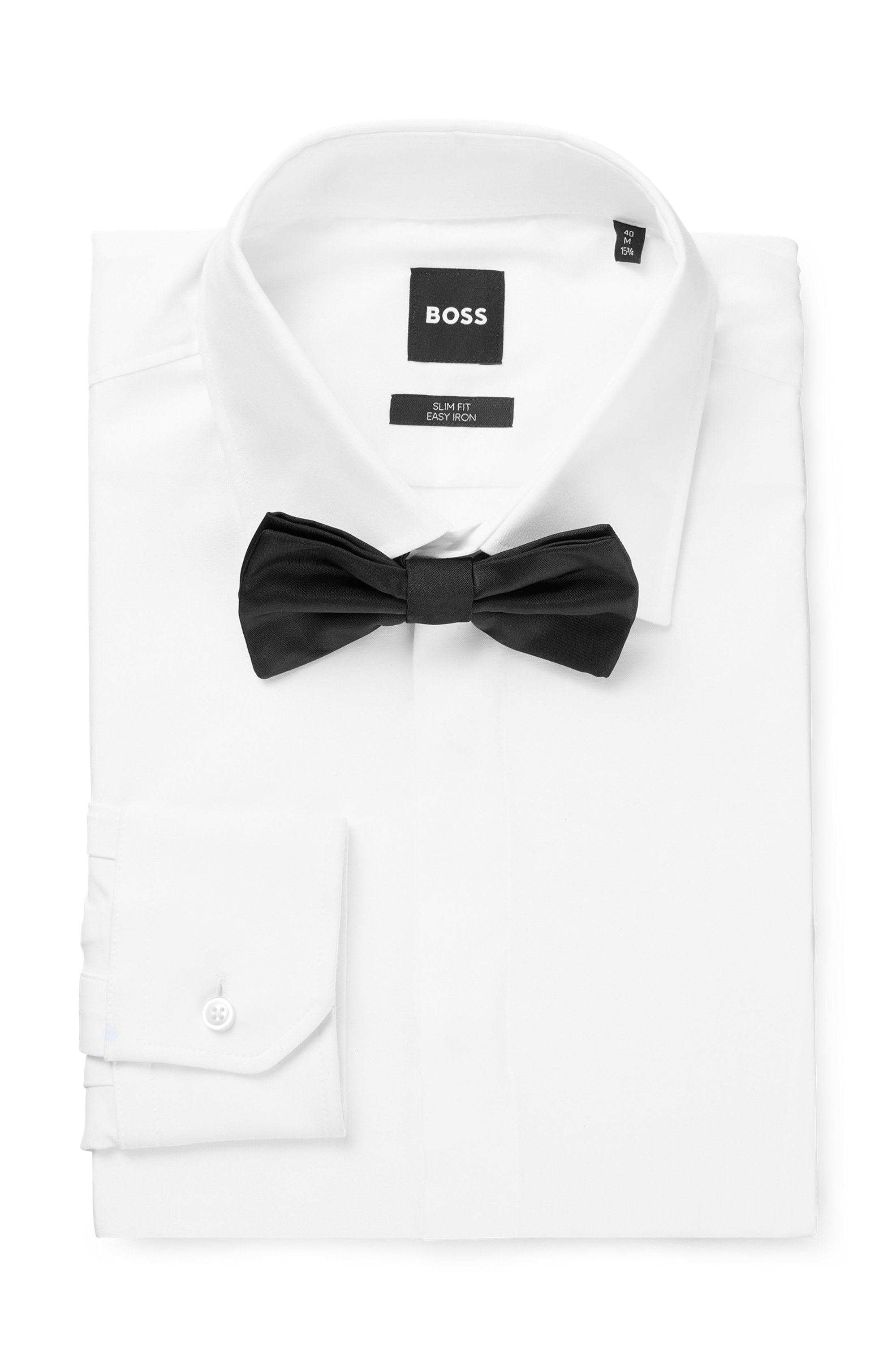 BOSS Fliege »H-BOW TIE«, aus reiner Seide