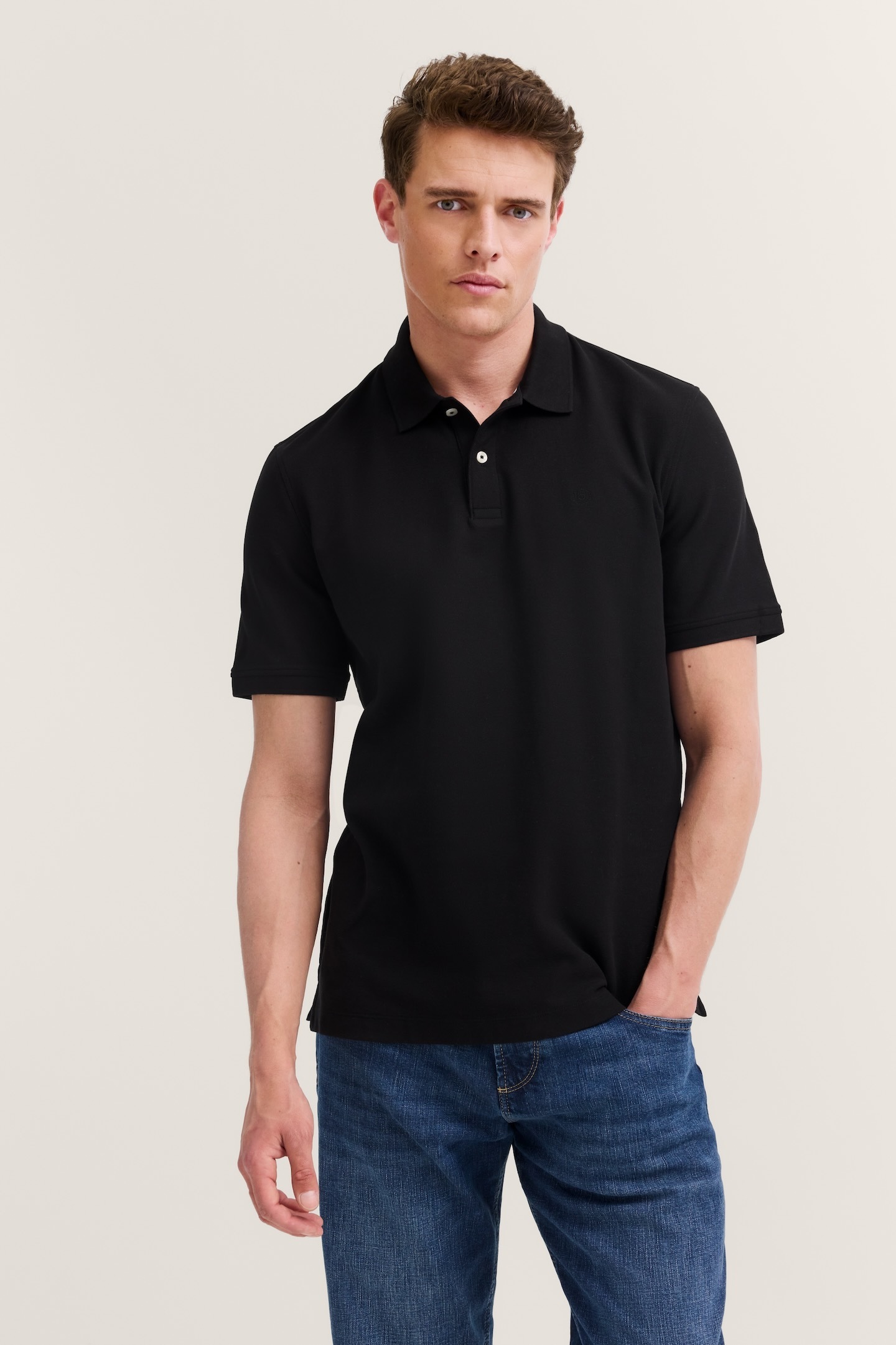 bugatti Poloshirt "Basic Essential" Modern Fit Piqué günstig online kaufen