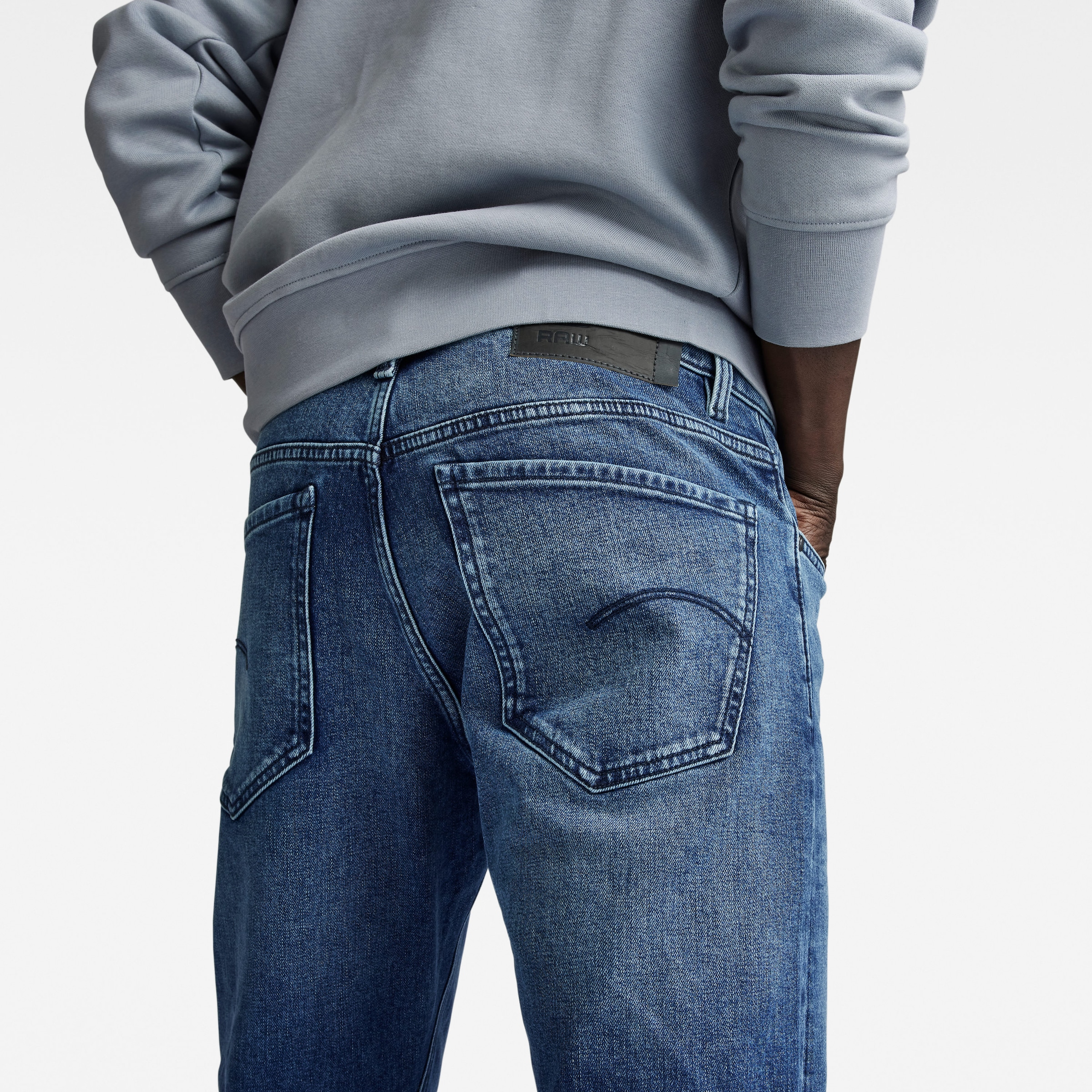 G-STAR Straight-Jeans "Mosa Straight", mit hellen Nähten günstig online kaufen