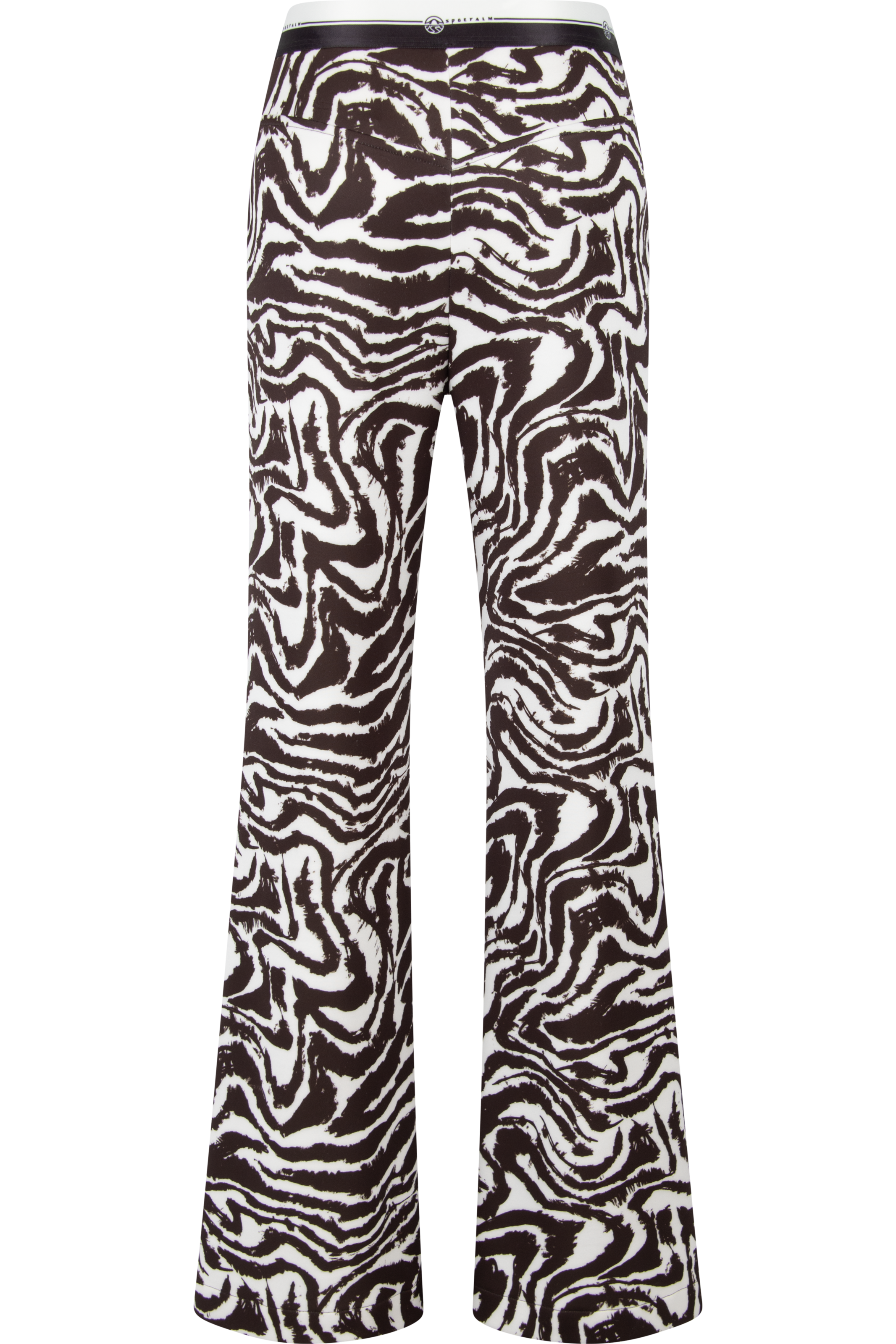 Sportalm Kitzbühel Schlaghose mit allover Animalprint günstig online kaufen