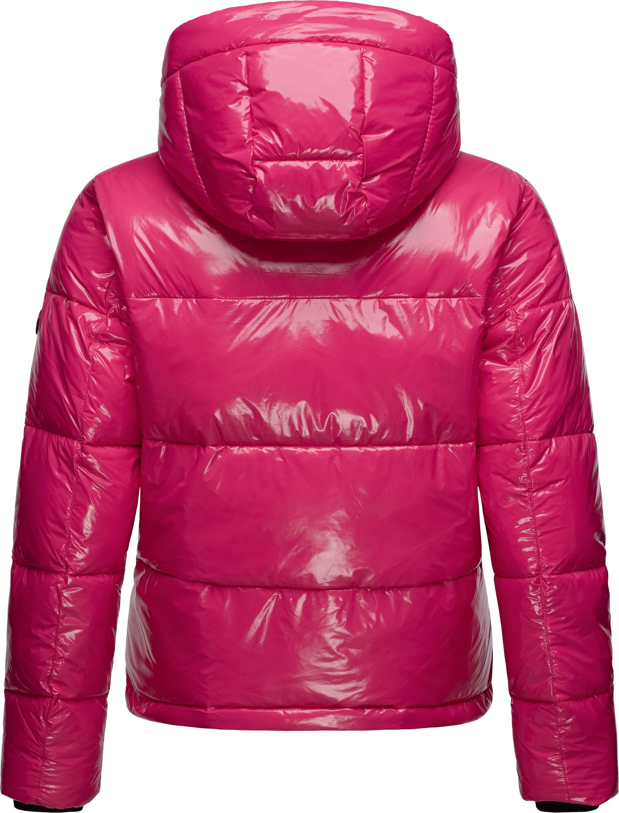 Ragwear Steppjacke »Roobie«, mit Kapuze, super stylische, gänzende Damen Winterjacke