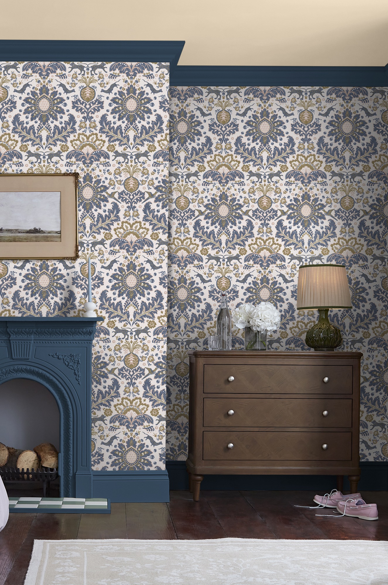 Joules Vliestapete »Animal Tiere« animal print glatt Design Tapeten