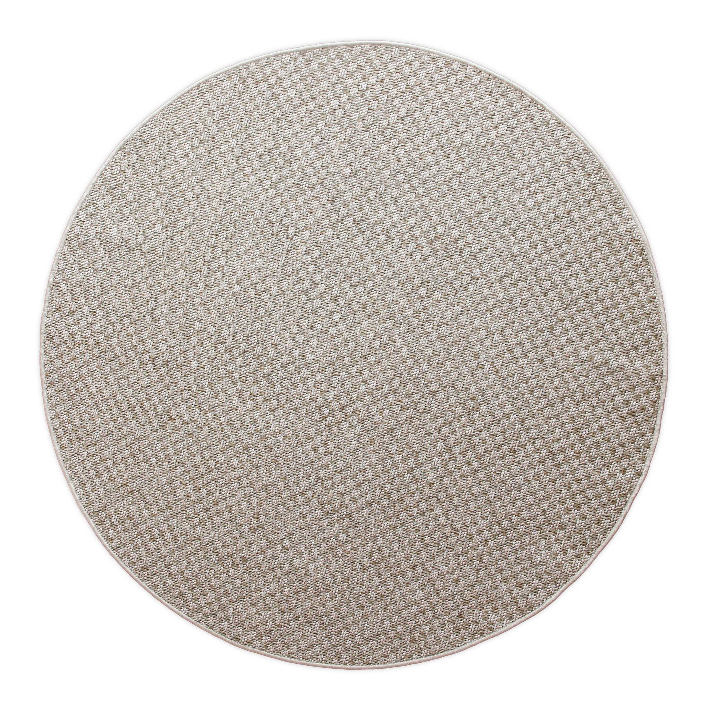 Wecon home Teppich »Miami South Beach« rund 5 mm Höhe In- & Outdoor Teppich, wetterfest, kariert, Balkon, pflegeleicht