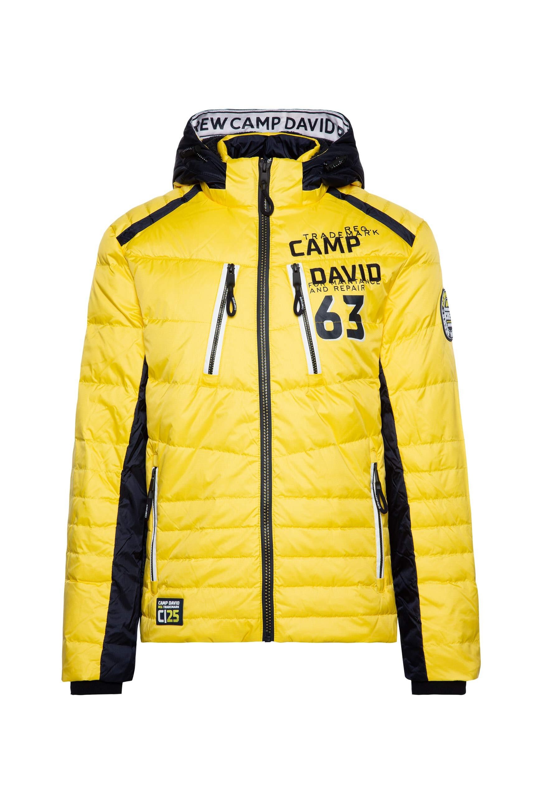 CAMP DAVID Winterjacke, mit Kapuze, mit abtrennbarer Kapuze