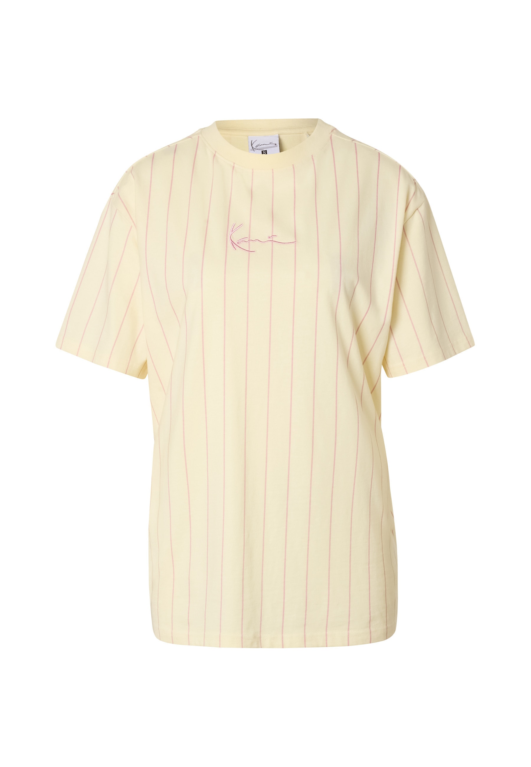 Karl Kani T-Shirt "Karl Kani Small Signature Essential Pinstripe OS Tee" 1