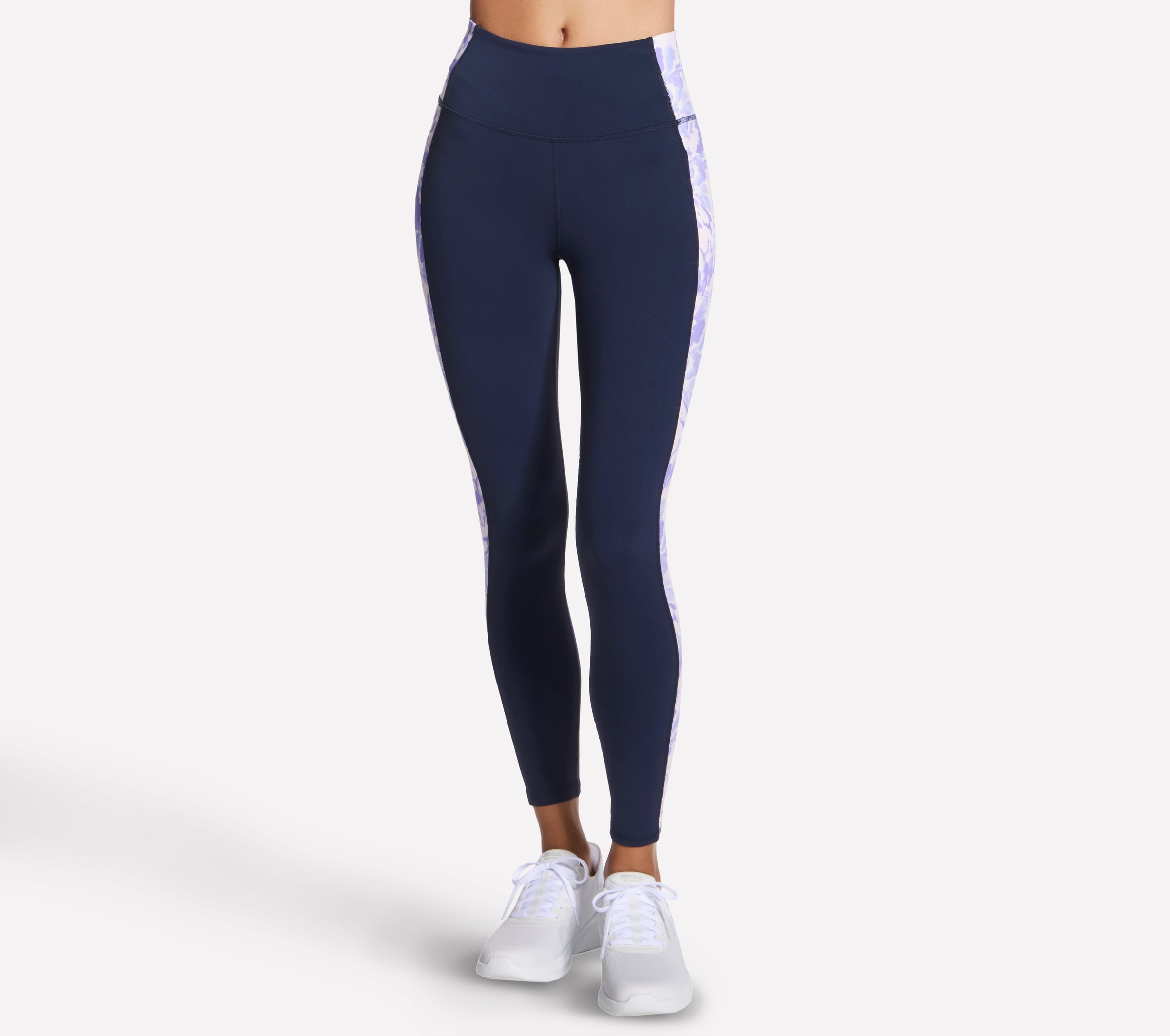 Skechers Leggings "GOWALK BLOCK FL HW LEGGING" sportlicher Stil, für Fitness und sportliche Aktivitäten