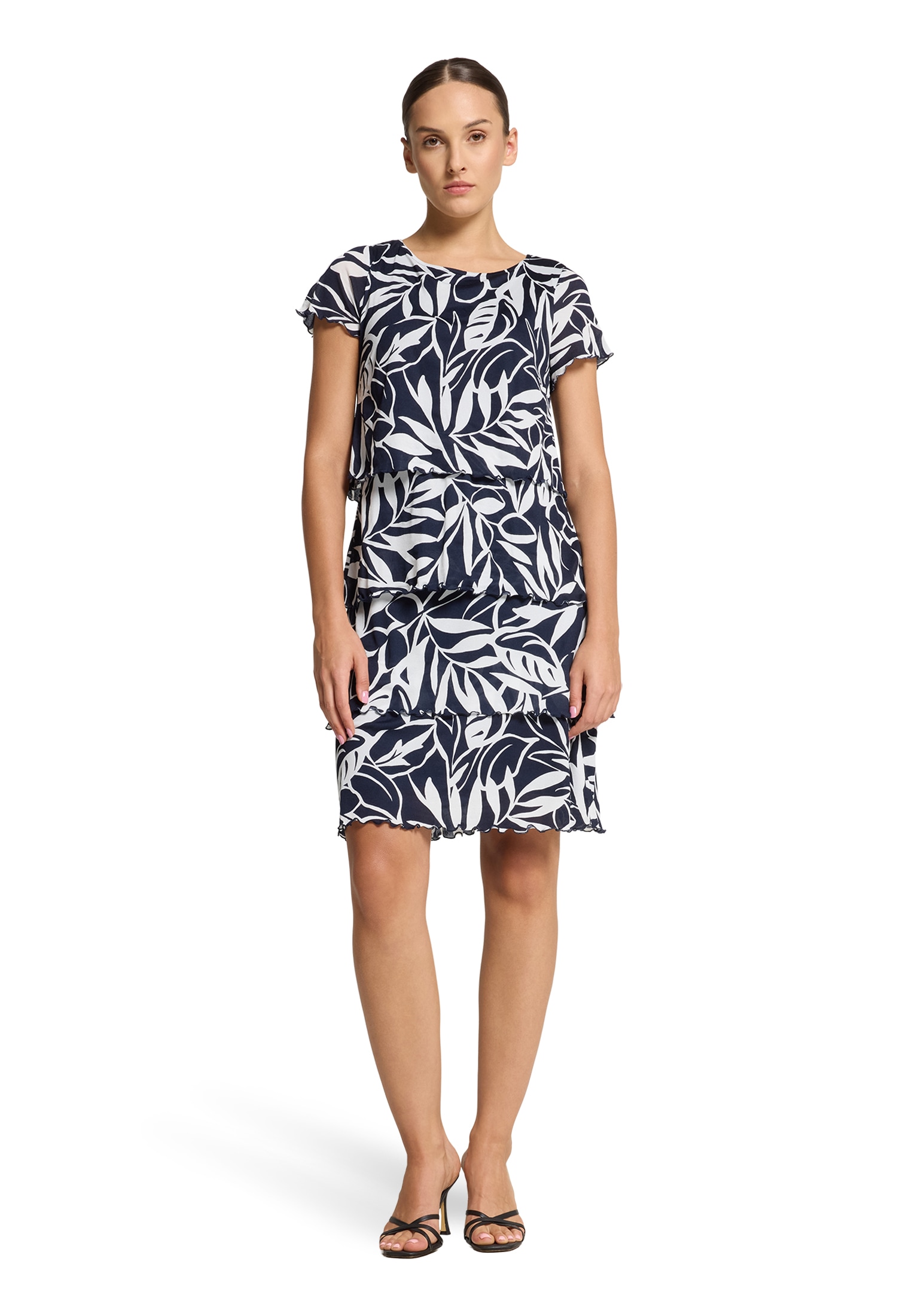 Betty Barclay Sommerkleid »Betty Barclay Damen Stufenkleid mit U-Boot-Ausschnitt«, Druck