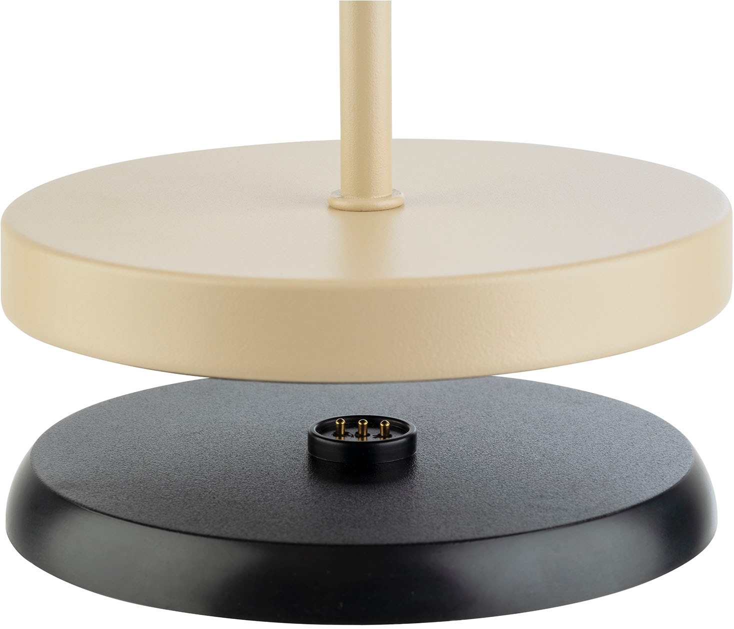 APS LED Tischleuchte »"MERLE" Kabellose USB-C Tischleuchte«, 1 flammig, Leuchtmittel LED-Modul | LED fest integriert, Spritzwasssergeschützt IP 54, inkl. Dockinstation und Fernbedienung