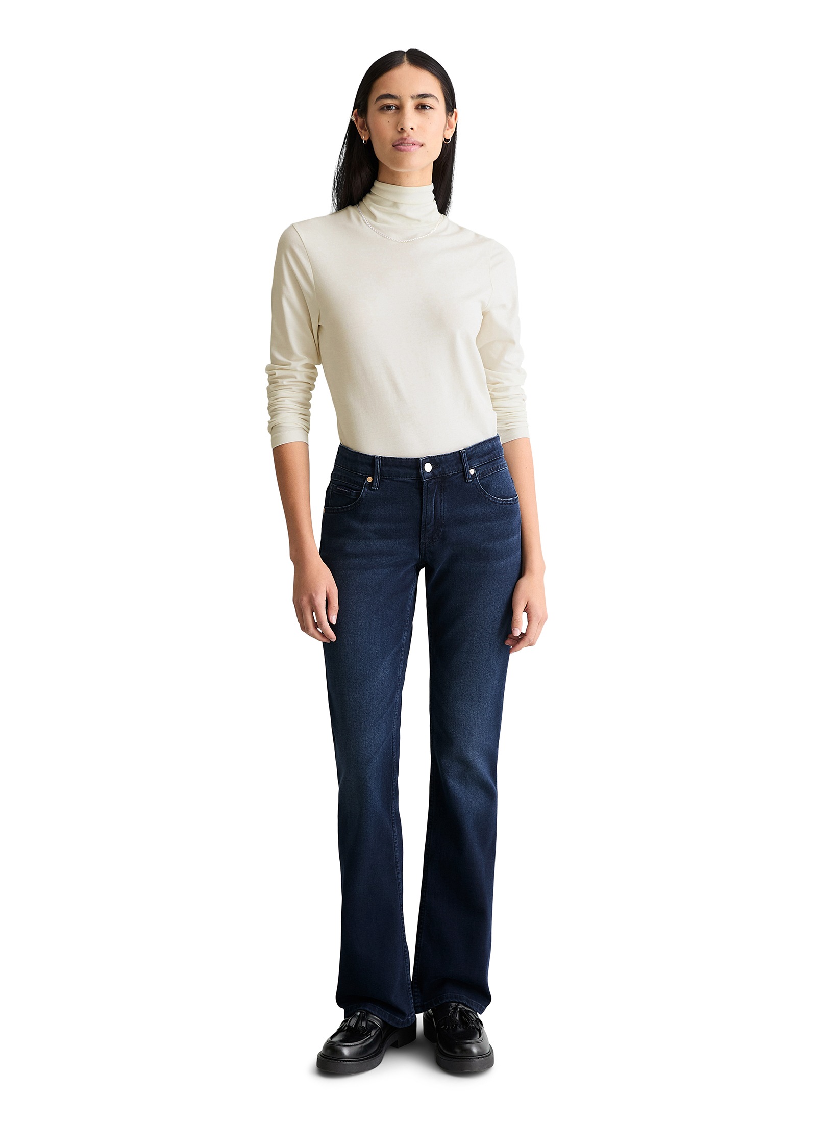 Marc O'Polo Denim Bootcut Jeans Dark Blue 28/32 6