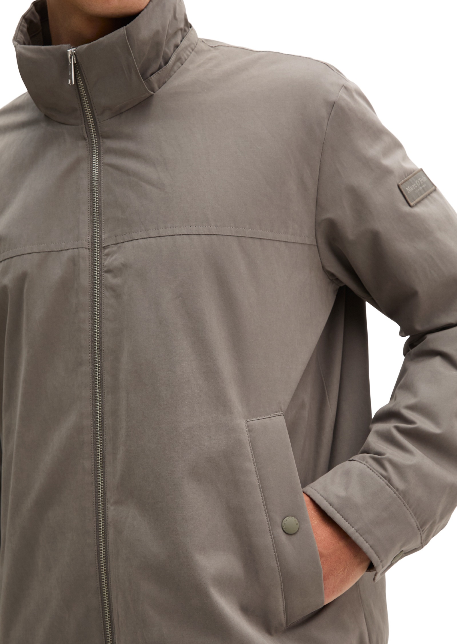 Marc O'Polo Outdoorjacke »mit abnehmbarer Kapuze«