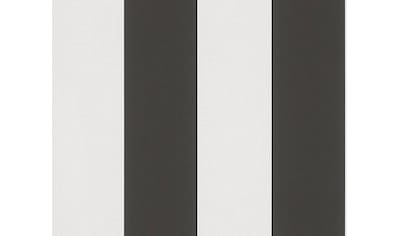 living walls Vliestapete »Black & White«, Streifen-gestreift, Modern Tapete Streifen... kaufen