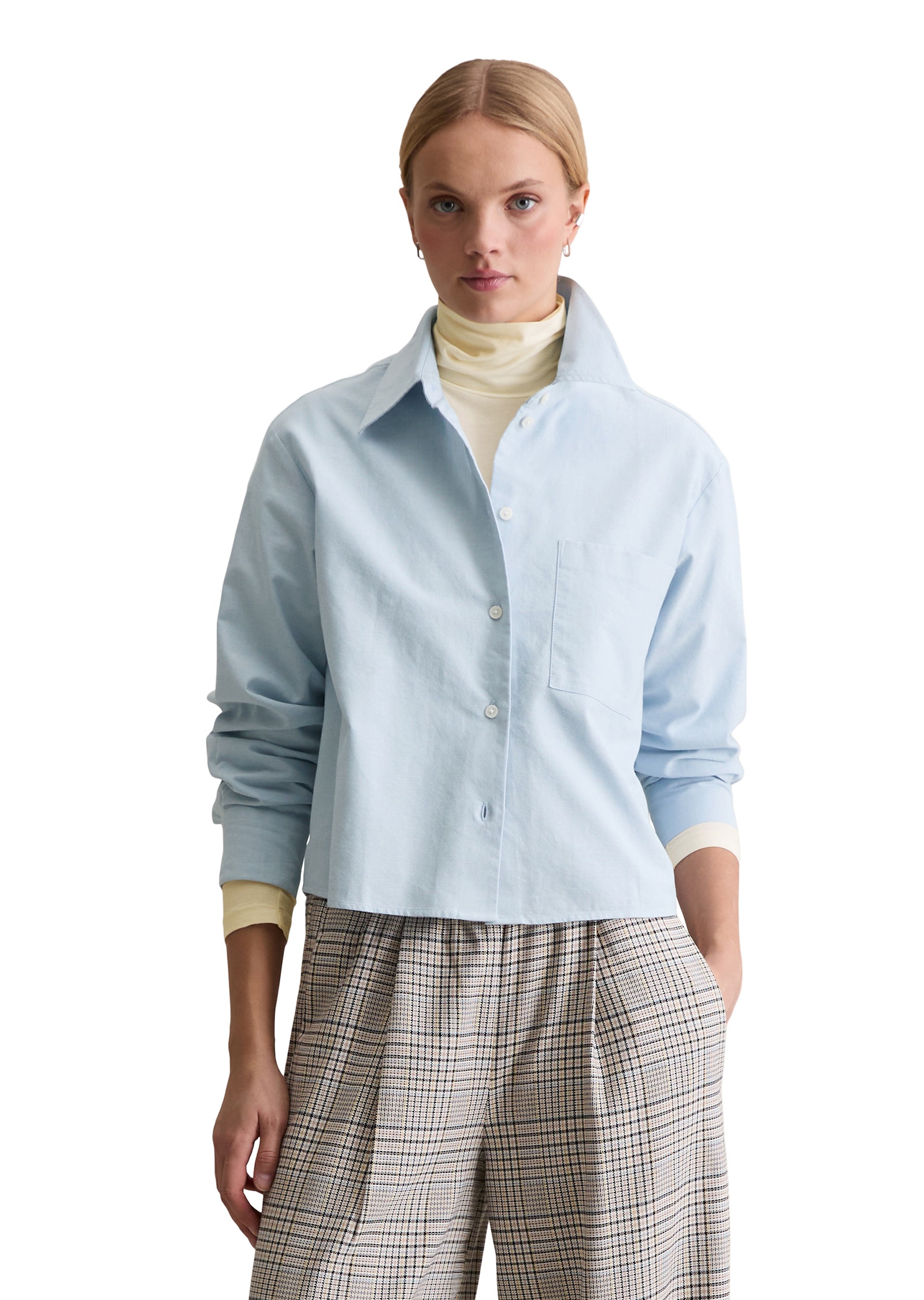 Marc OPolo DENIM Langarmbluse "aus Organic Cotton" günstig online kaufen