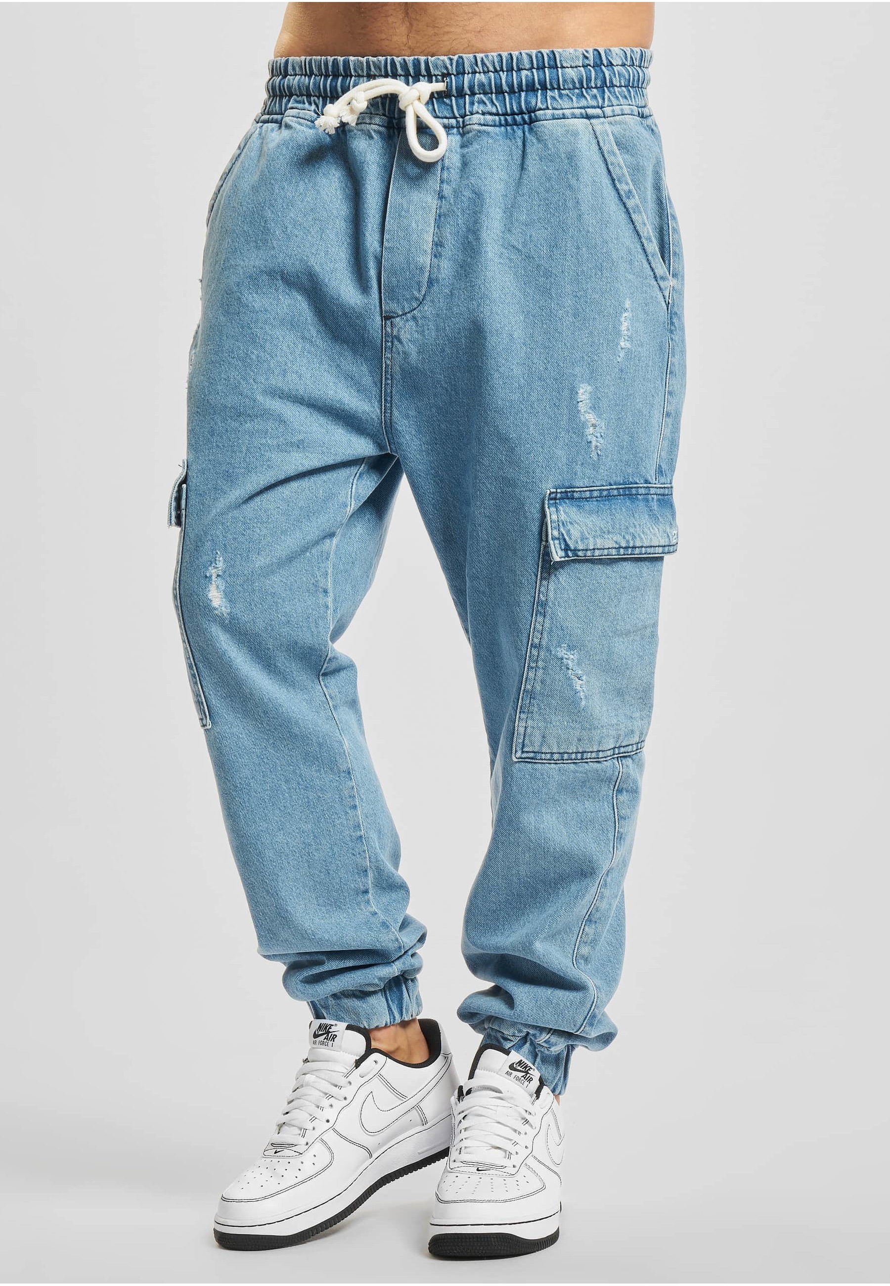 2Y Premium Cargohose »2Y Premium Herren 2Y Distressed Antifit Cargo Jeans«