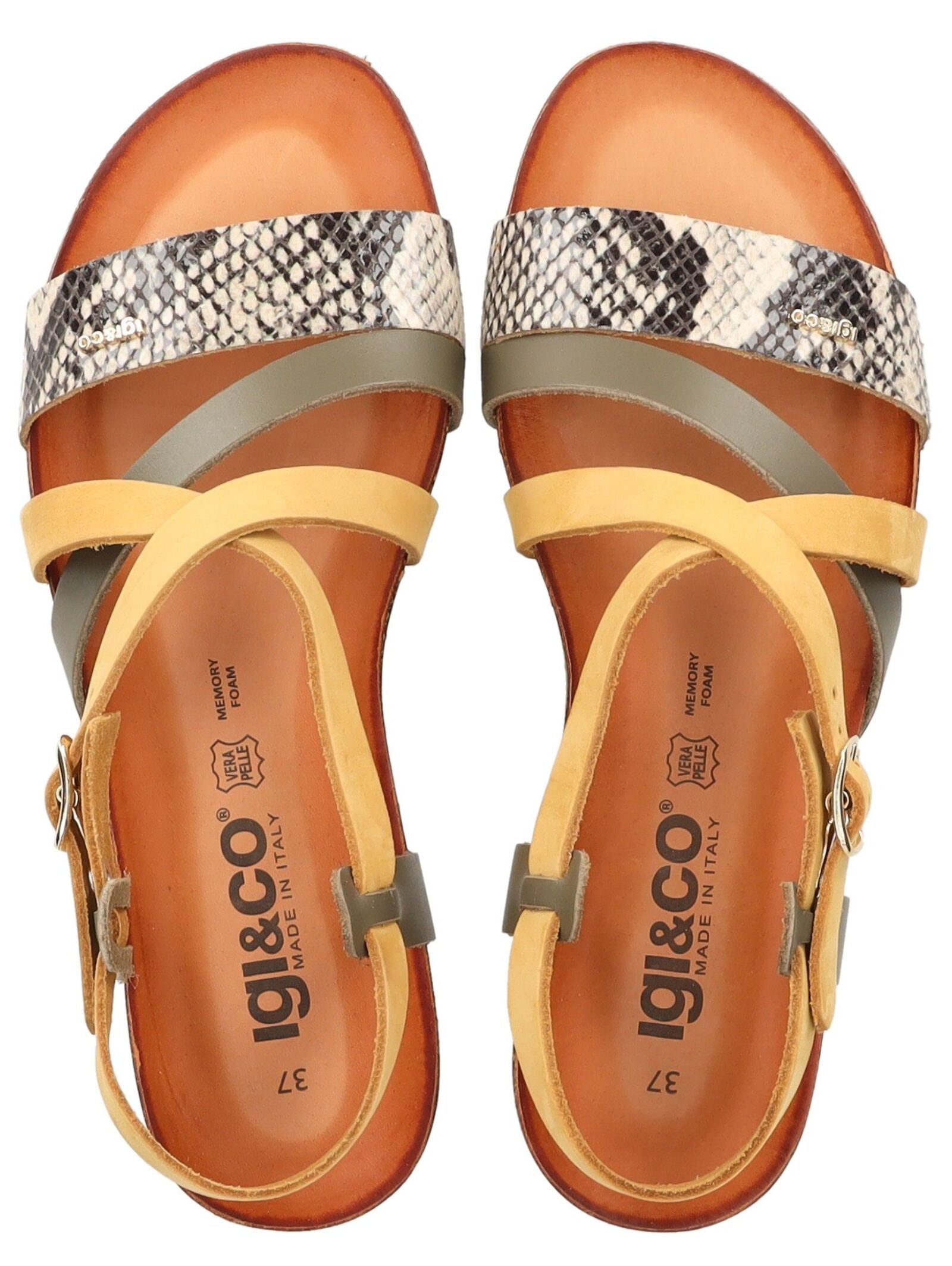 IGI & CO Riemchensandale »IGI & CO Sandalen Leder«