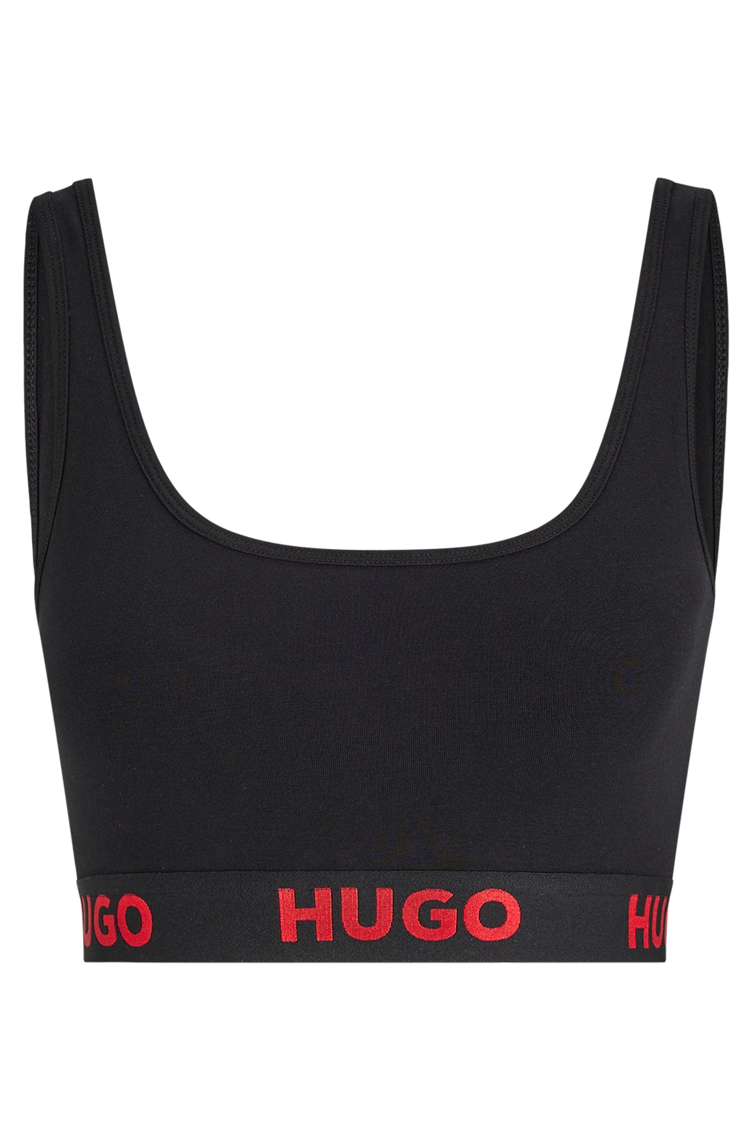 HUGO Underwear Bralette-BH »BRALETTE SPORTY LOGO«, mit elastischem Bund