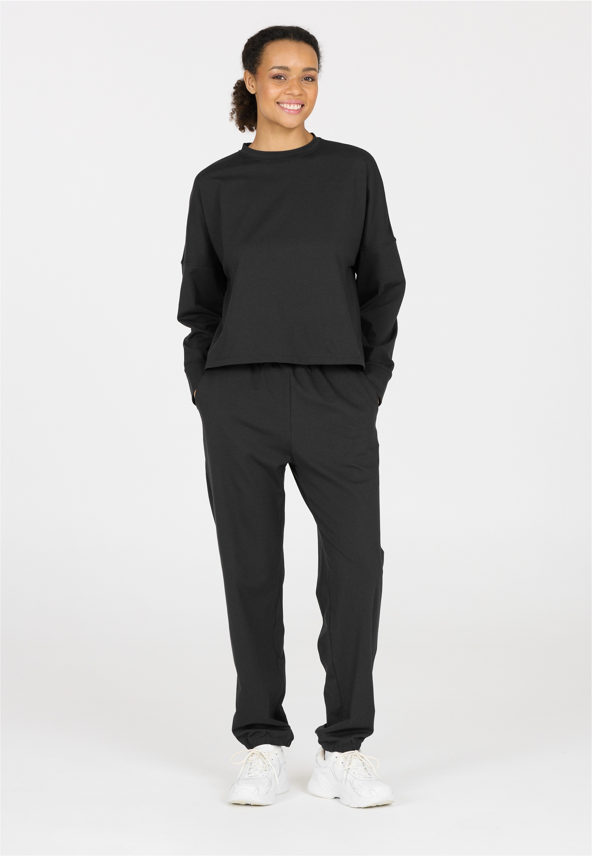 ATHLECIA Sweatshirt »Guyana«, im schlichten und elastischen Design