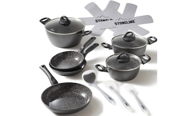 KING Topf-Set »Berry«, Aluminiumguss, (Set, 6 tlg., 4 Töpfe, 3 Deckel,  Küchenreibe), Induktion kaufen | BAUR