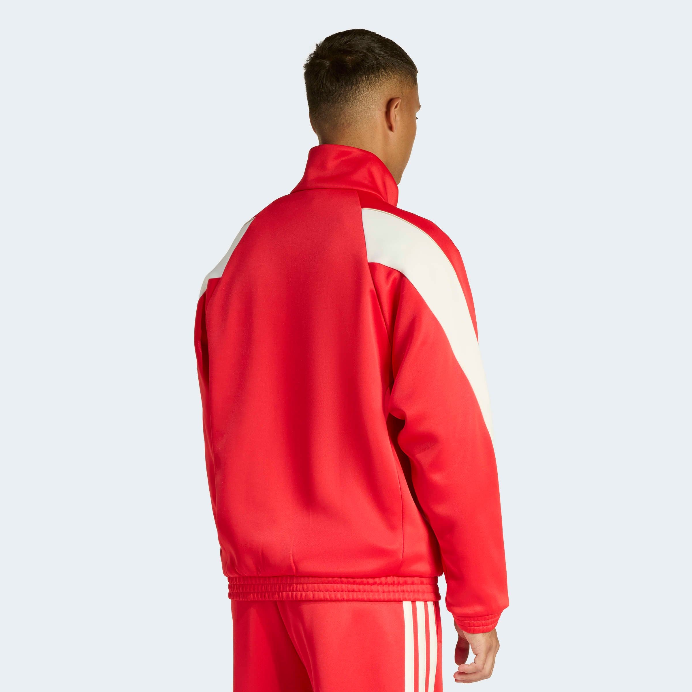 adidas Sportswear Trainingsjacke »M STADIUM TT« aus Polyester und Baumwolle, mit Rollkragen, lockere Passform