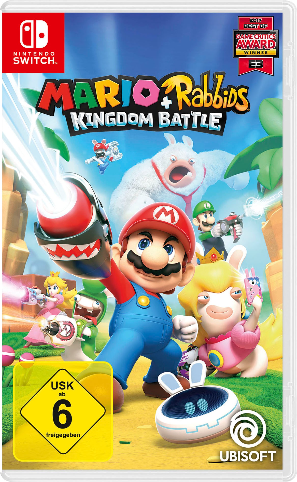 UBISOFT Spielesoftware »MARIO + RABBIDS KINGDOM BATTLE (CODE IN THE BOX)«, Nintendo Switch