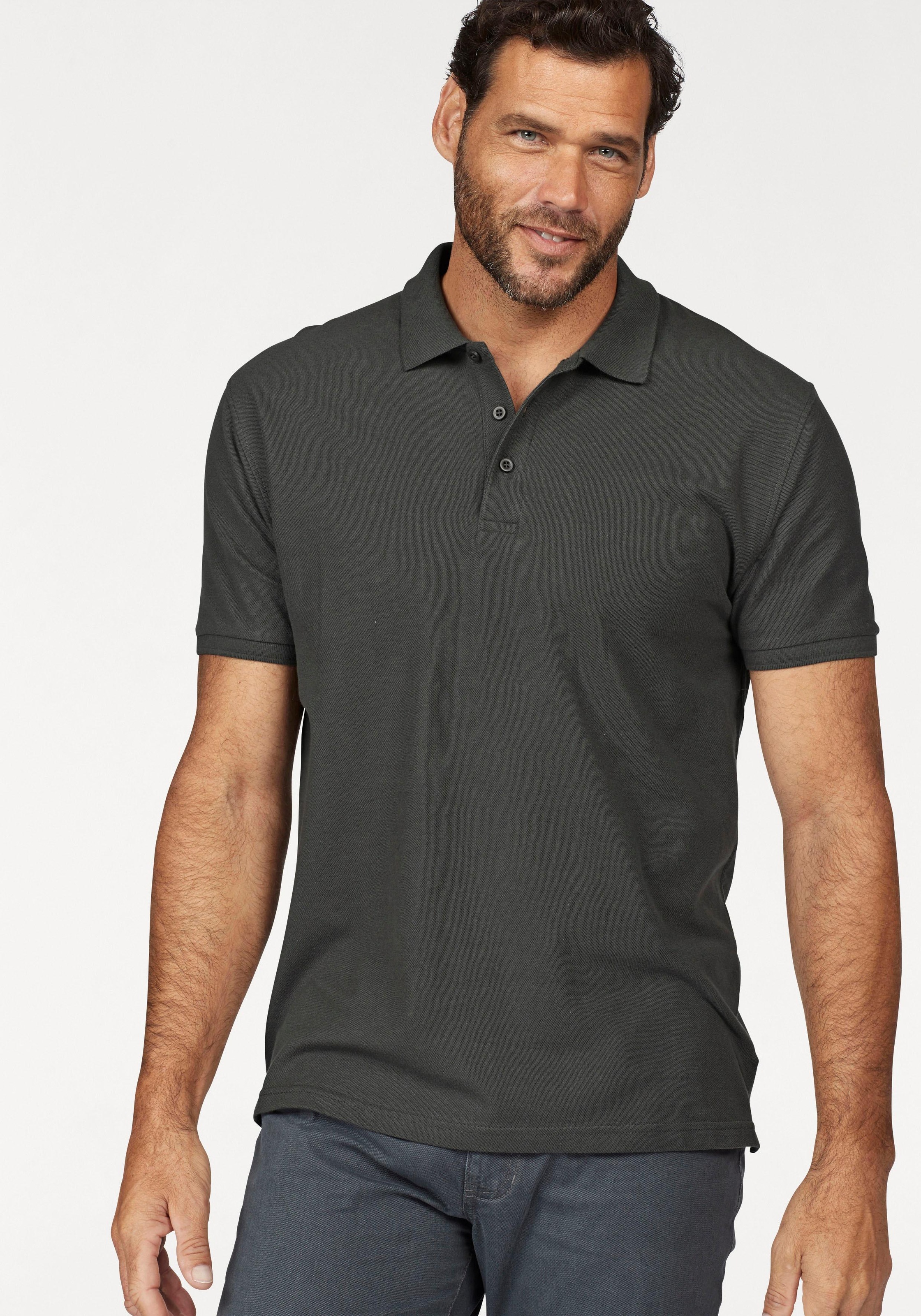 Fruit of the Loom Poloshirt Piqué, unifarben günstig online kaufen