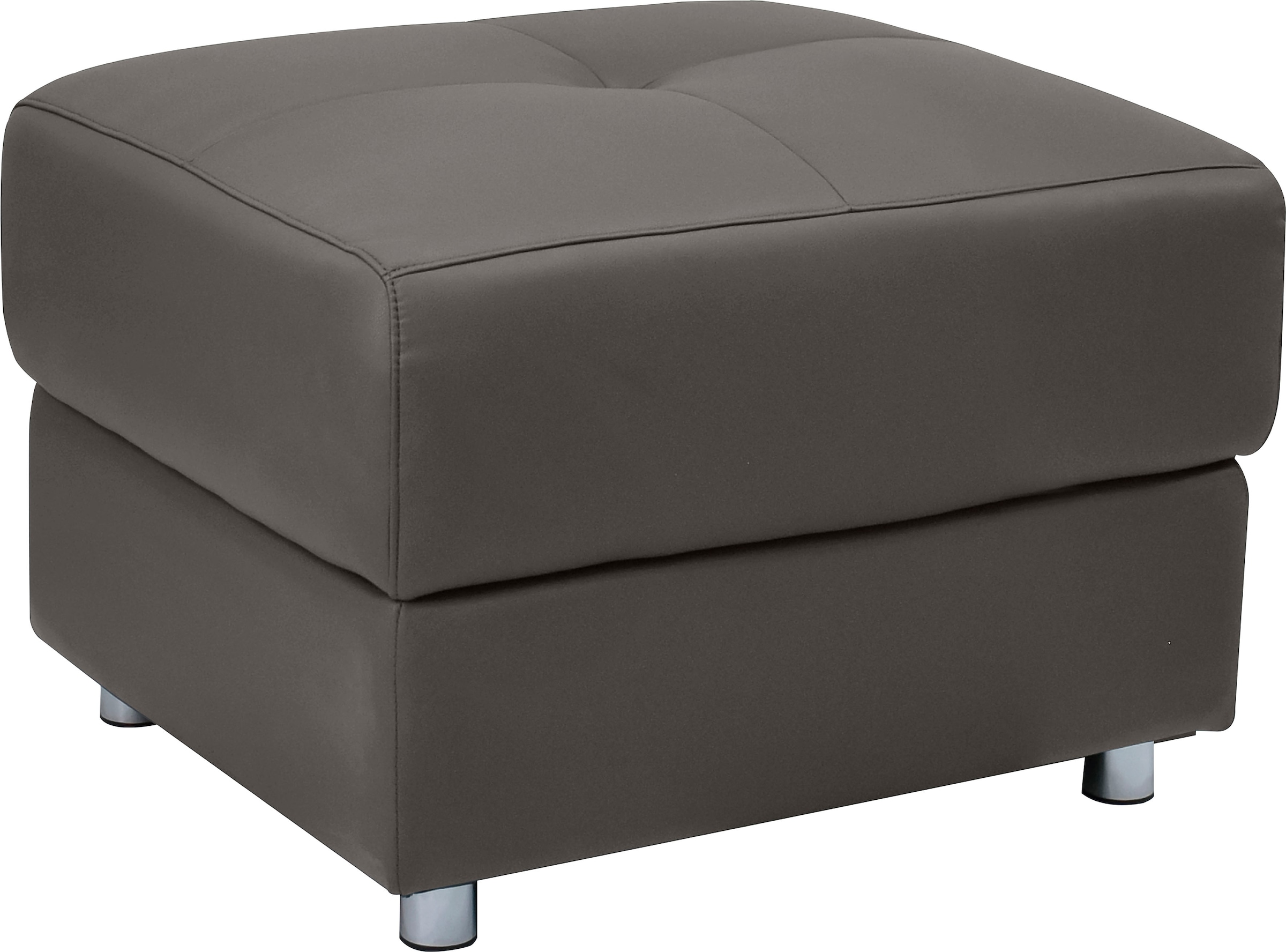 Home affaire Polsterhocker "Pareli" mit komfortablen Federkern und Stauraum günstig online kaufen