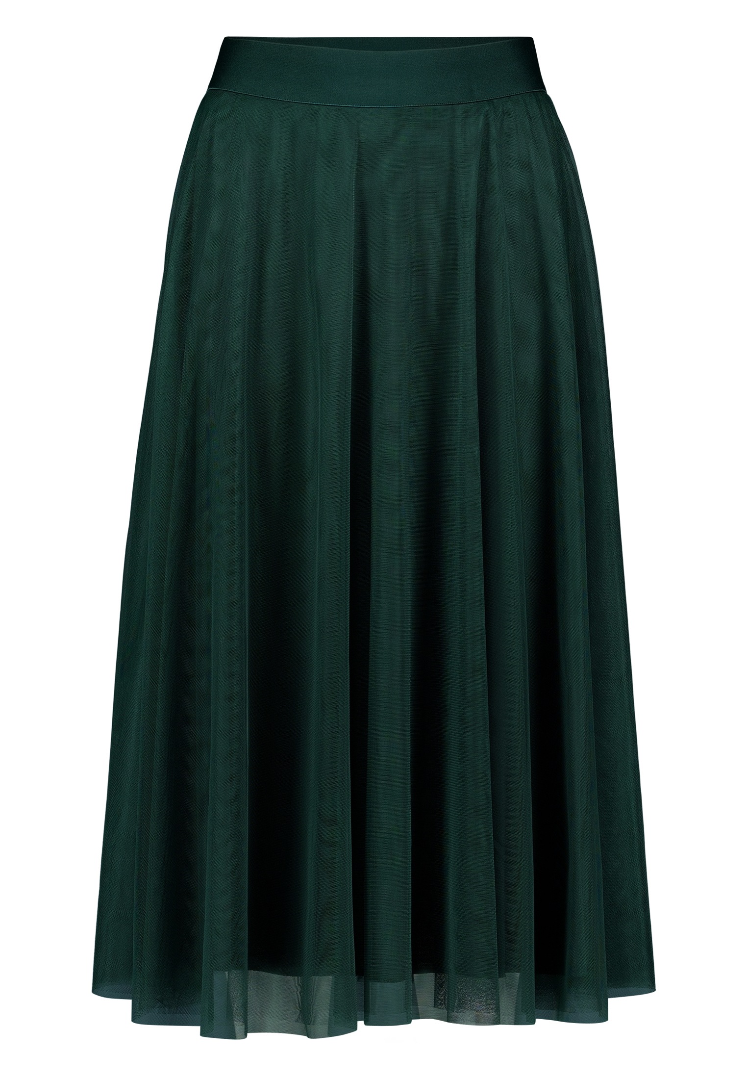 Zero Midirock »Damen mit elastischem Bund« drapiert / gerafft