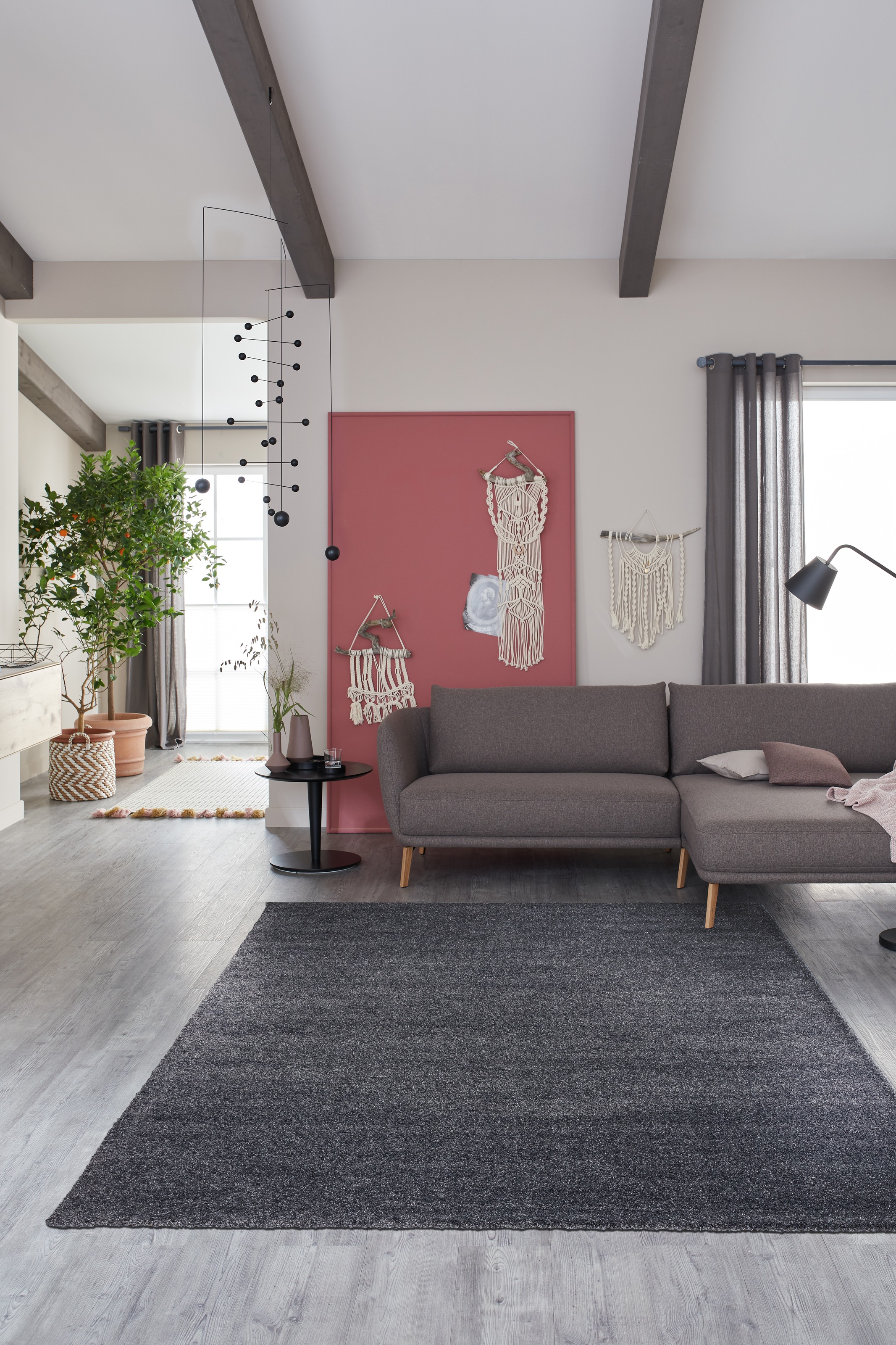 SCHÖNER WOHNEN-Kollektion Teppich "Pure 190" rechteckig 21 mm Höhe Wohnzimm günstig online kaufen