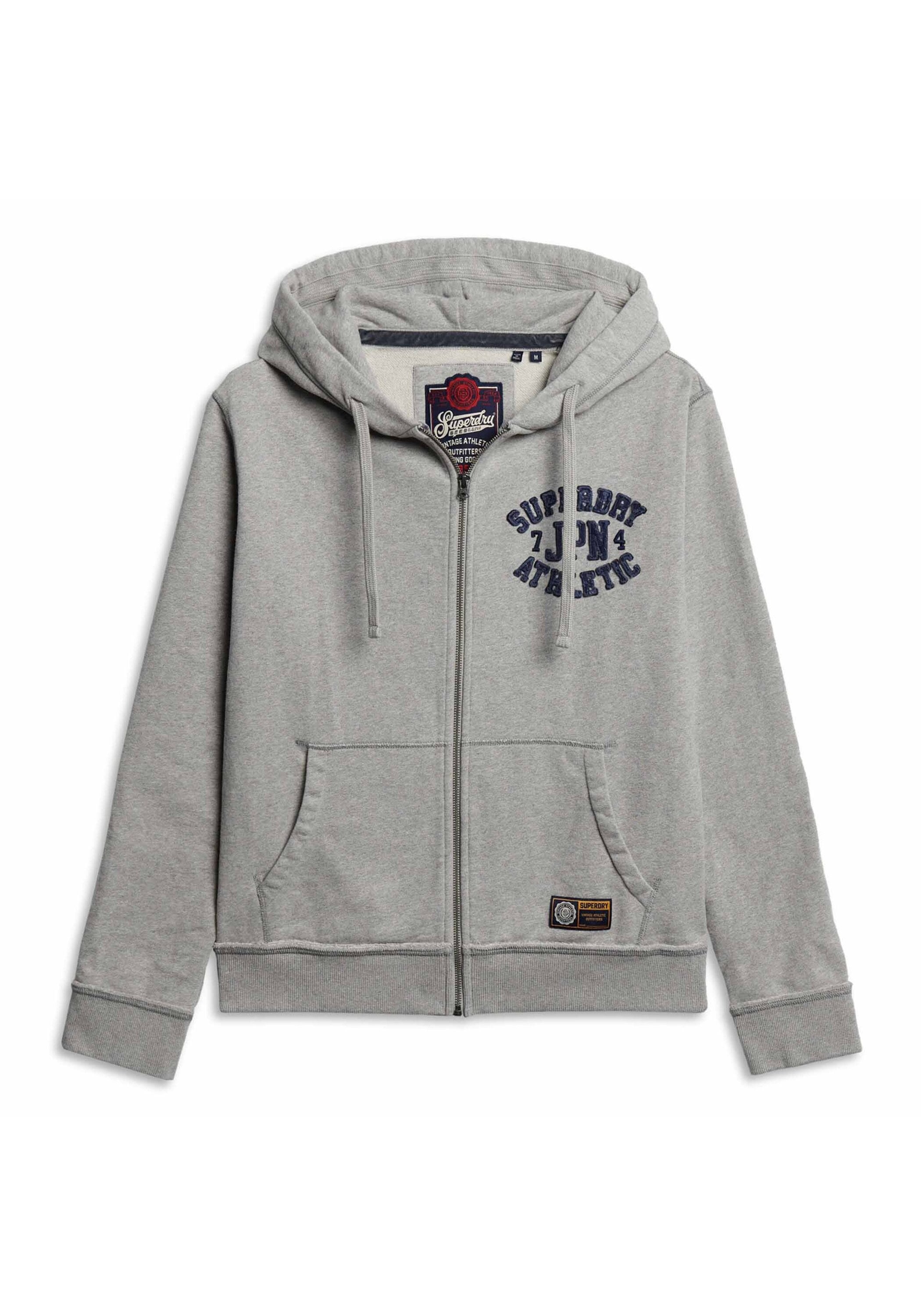 Superdry Sweater "Sweatjacke Vintage Athletic Zip Hoodie" günstig online kaufen