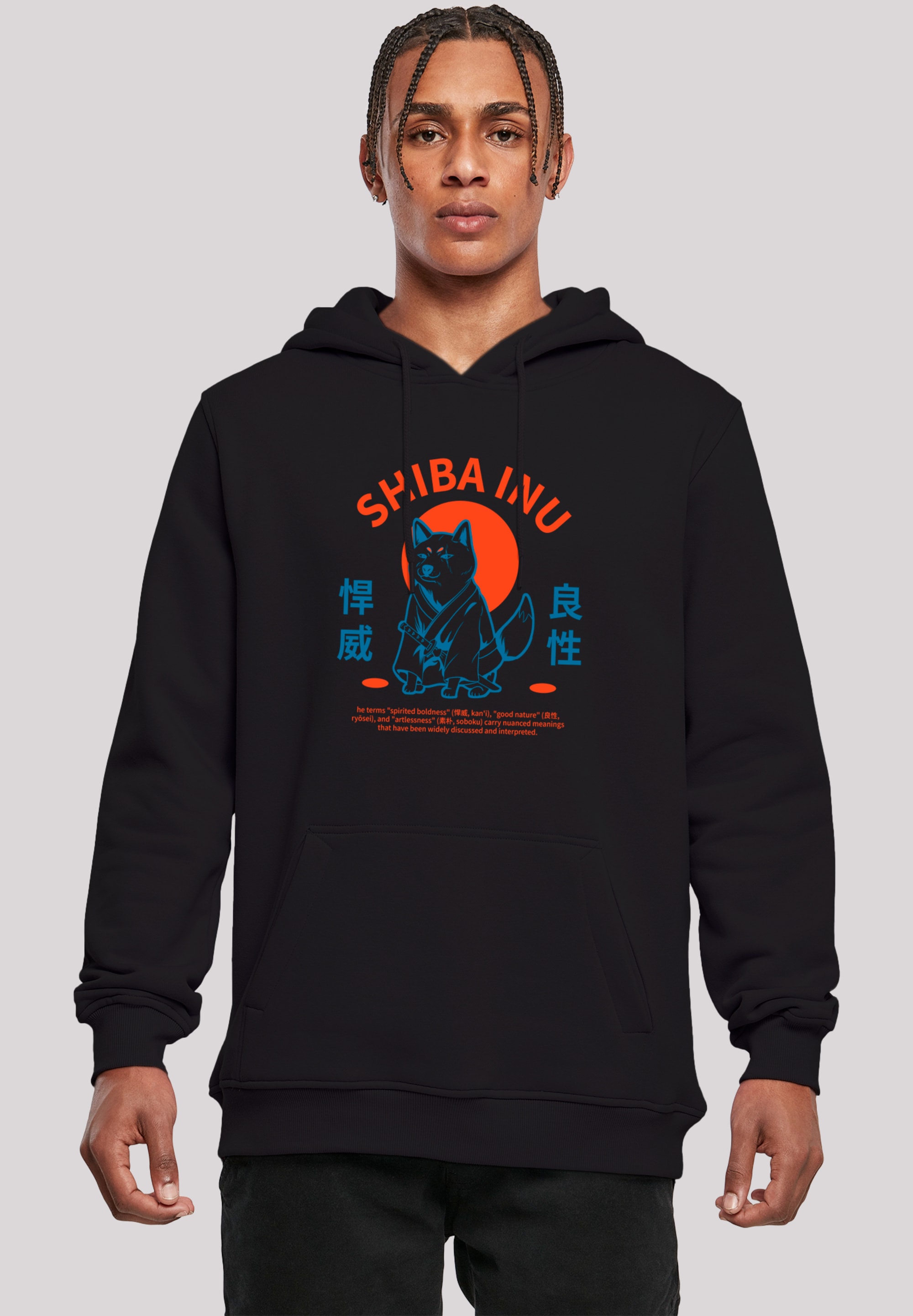 F4NT4STIC Kapuzenpullover "Japanischer Shiba Inu Hund" Premium Qualität günstig online kaufen