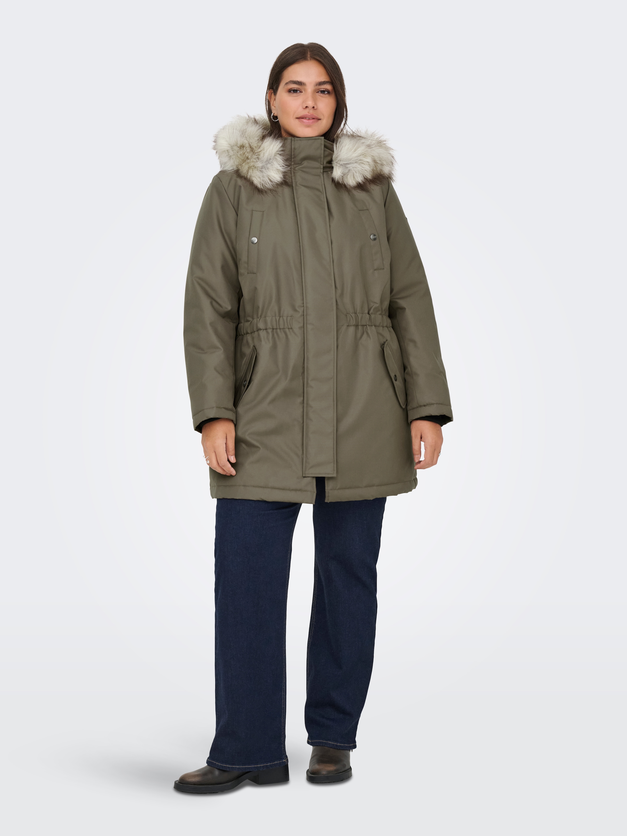 ONLY CARMAKOMA Parka »CARIRENA PARKA COAT OTW«, mit Kapuze