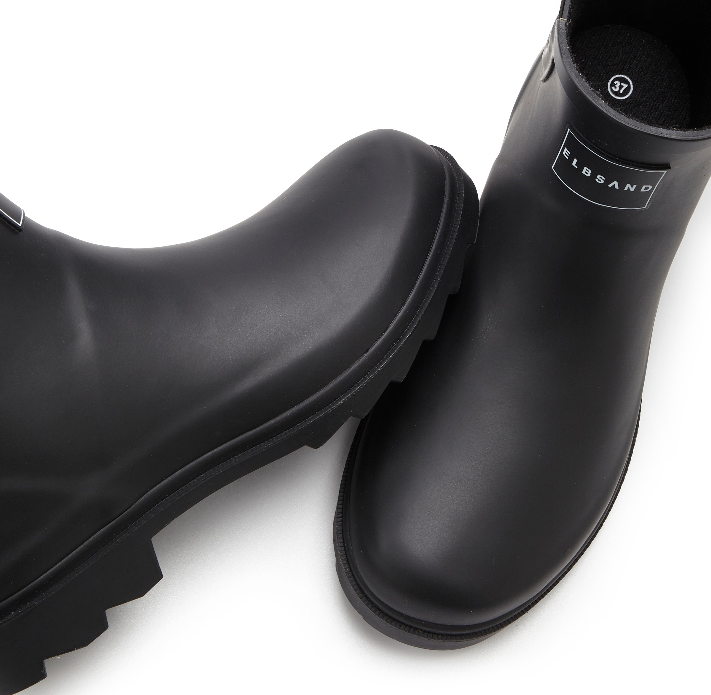 ELBSAND Slip-on Rain Boots Black 35 3
