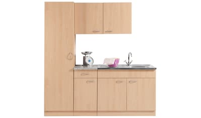wiho Küchen Küche »Kiel«, Breite 190 cm mit 28 mm starker Arbeitsplatte, Tiefe 50 cm kaufen