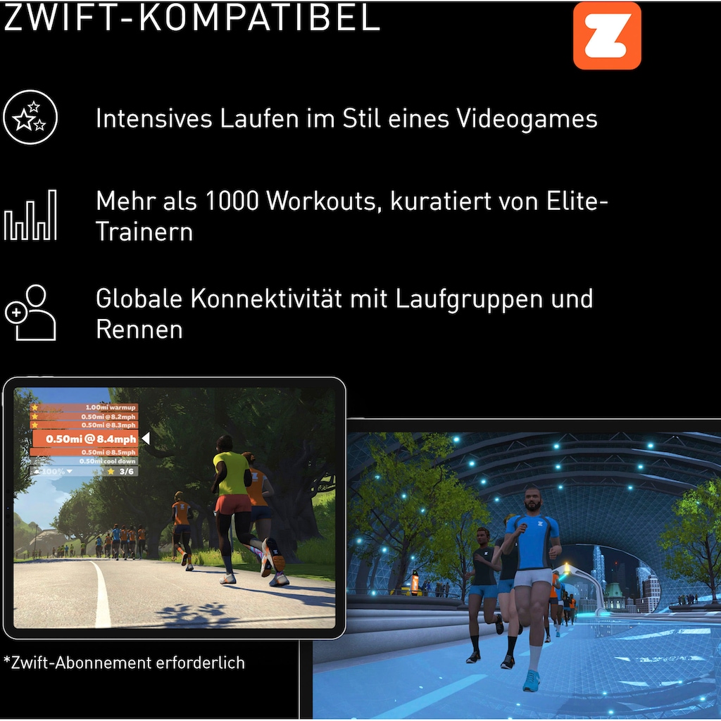 adidas Performance Laufband »T-19«, LED-Beleuchtung, klappbar, bis 20 km/h, mit Bluetooth und App-Funktion