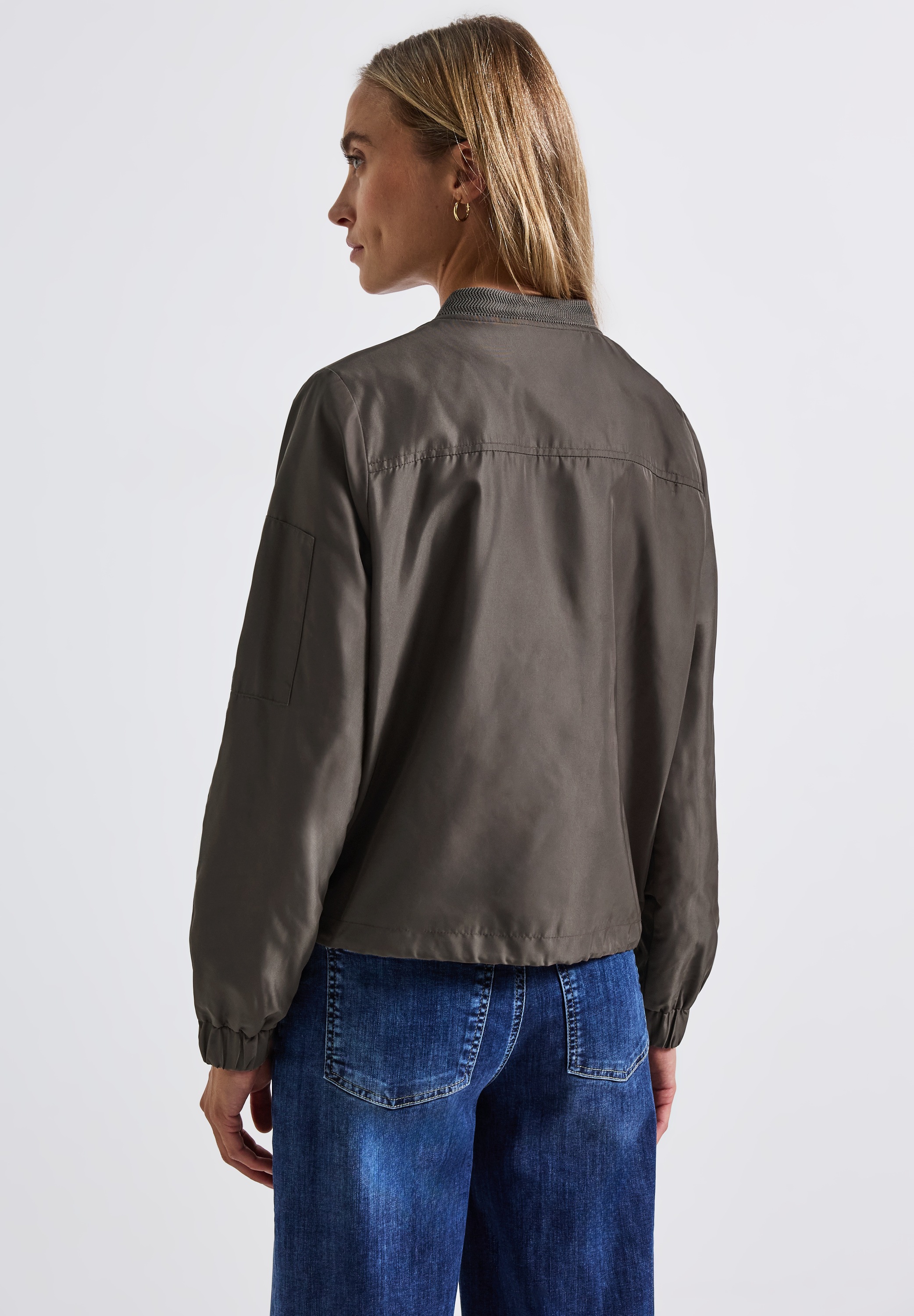 STREET ONE Blouson, ohne Kapuze, mit Elastikbund an den Ärmeln