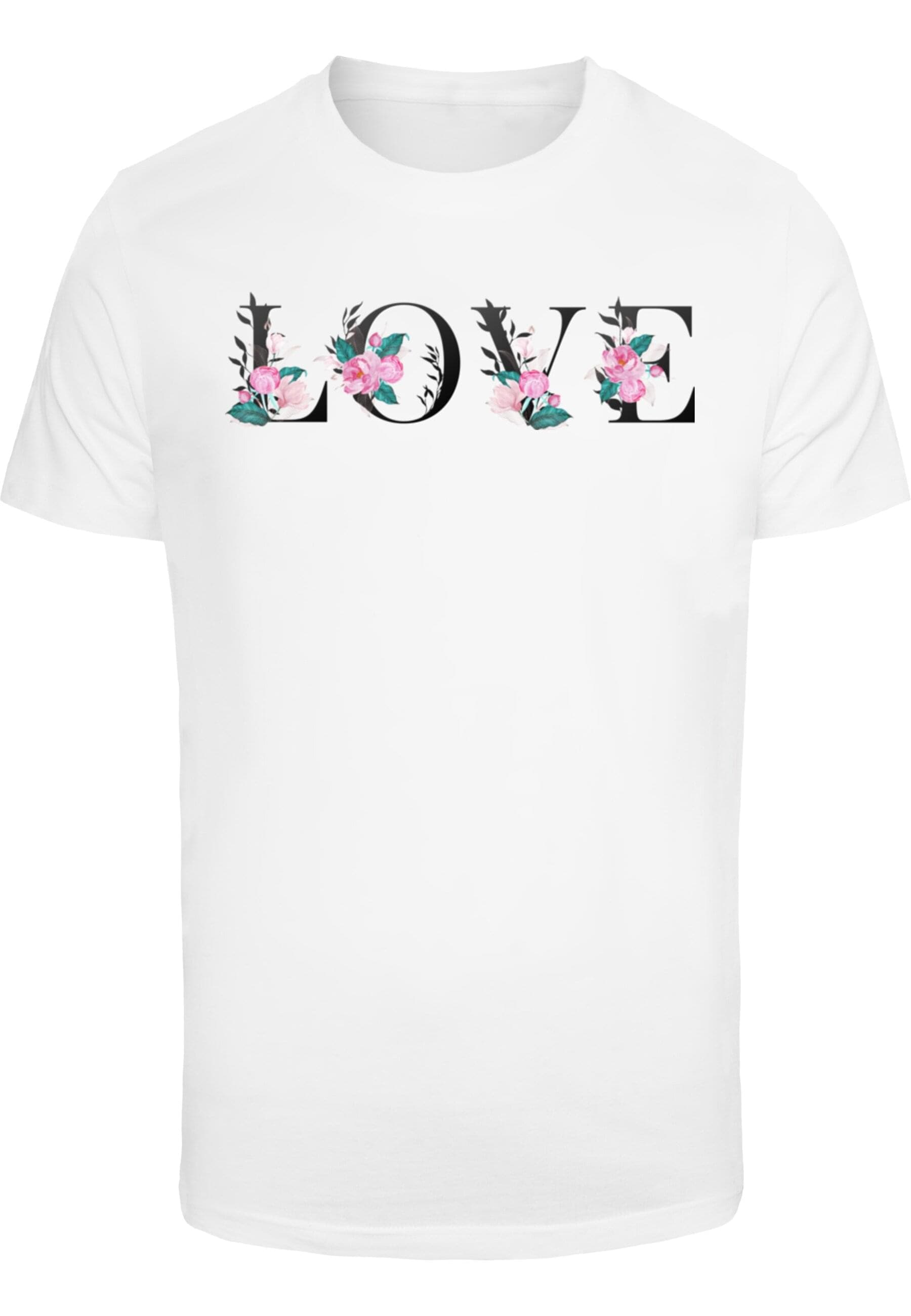 MisterTee T-Shirt "MisterTee Lover Flower Tee" 1 Stk. tlg. günstig online kaufen