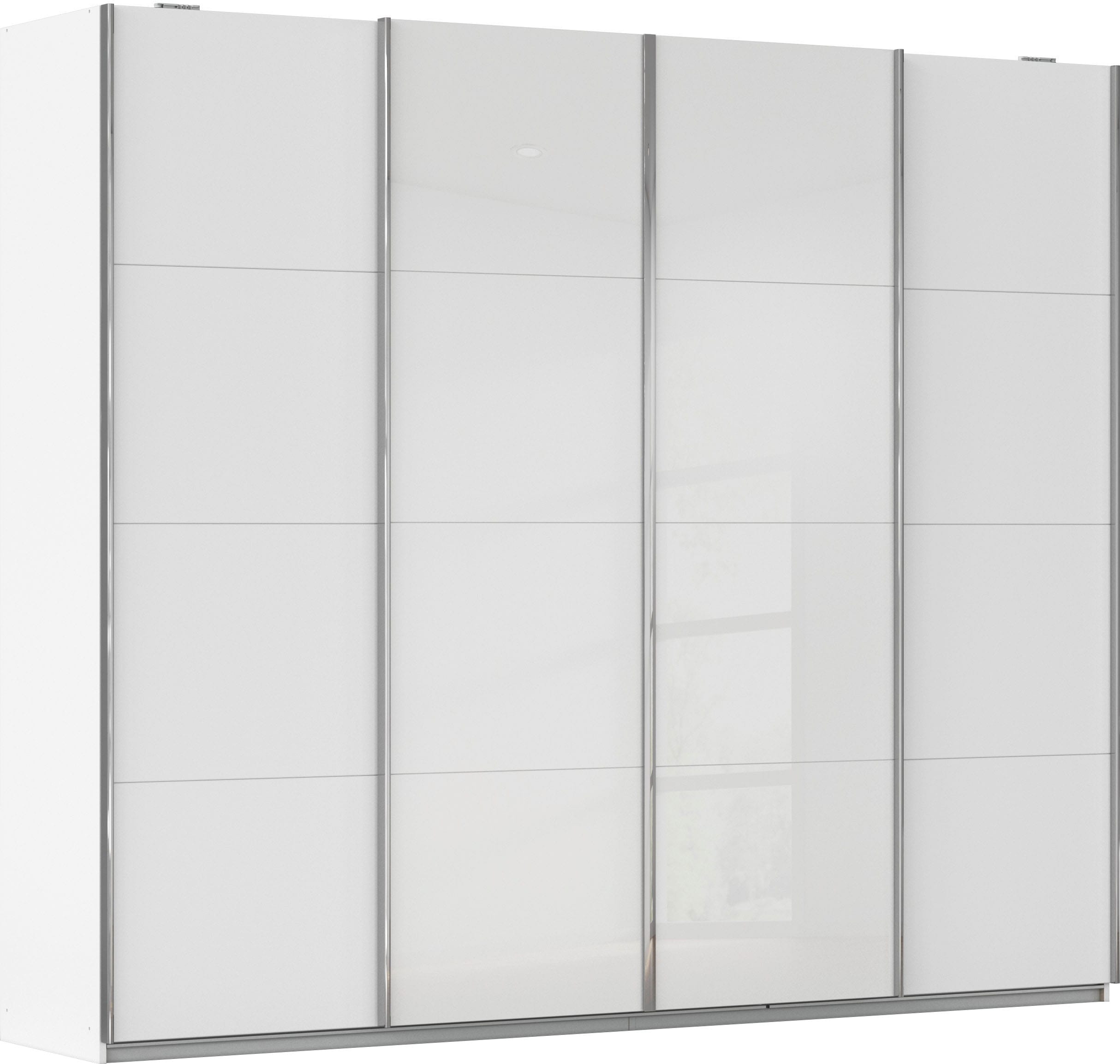 rauch "Kleiderschrank Schrank Garderobe Wäscheschrank Ankleide SYNCRONO" Mitteltüren öffnen parallel, Breiten 271/316/361 cm Höhen 211/230 cm, Mitteltüren mit praktischer Synchron-Öffnung MADE IN GERMANY