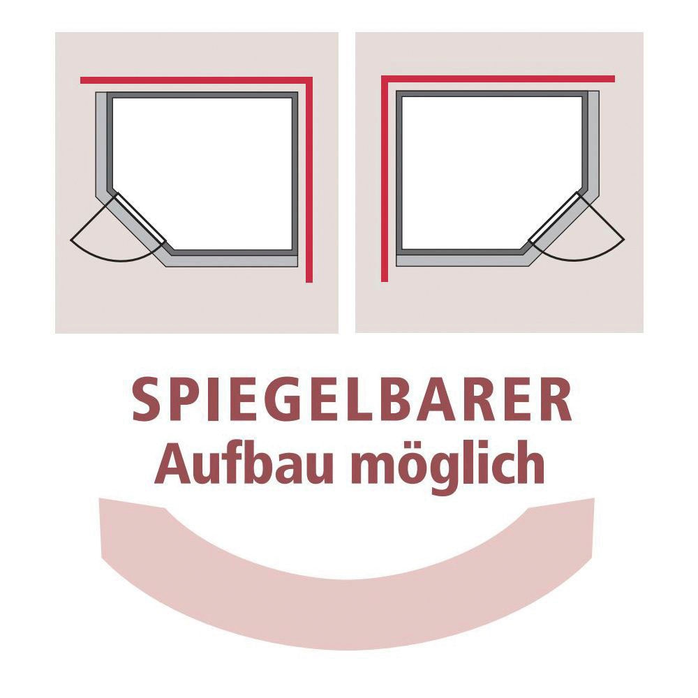 Karibu Sauna »Siirin« Set,  9 KW-Ofen mit externer Steuerung