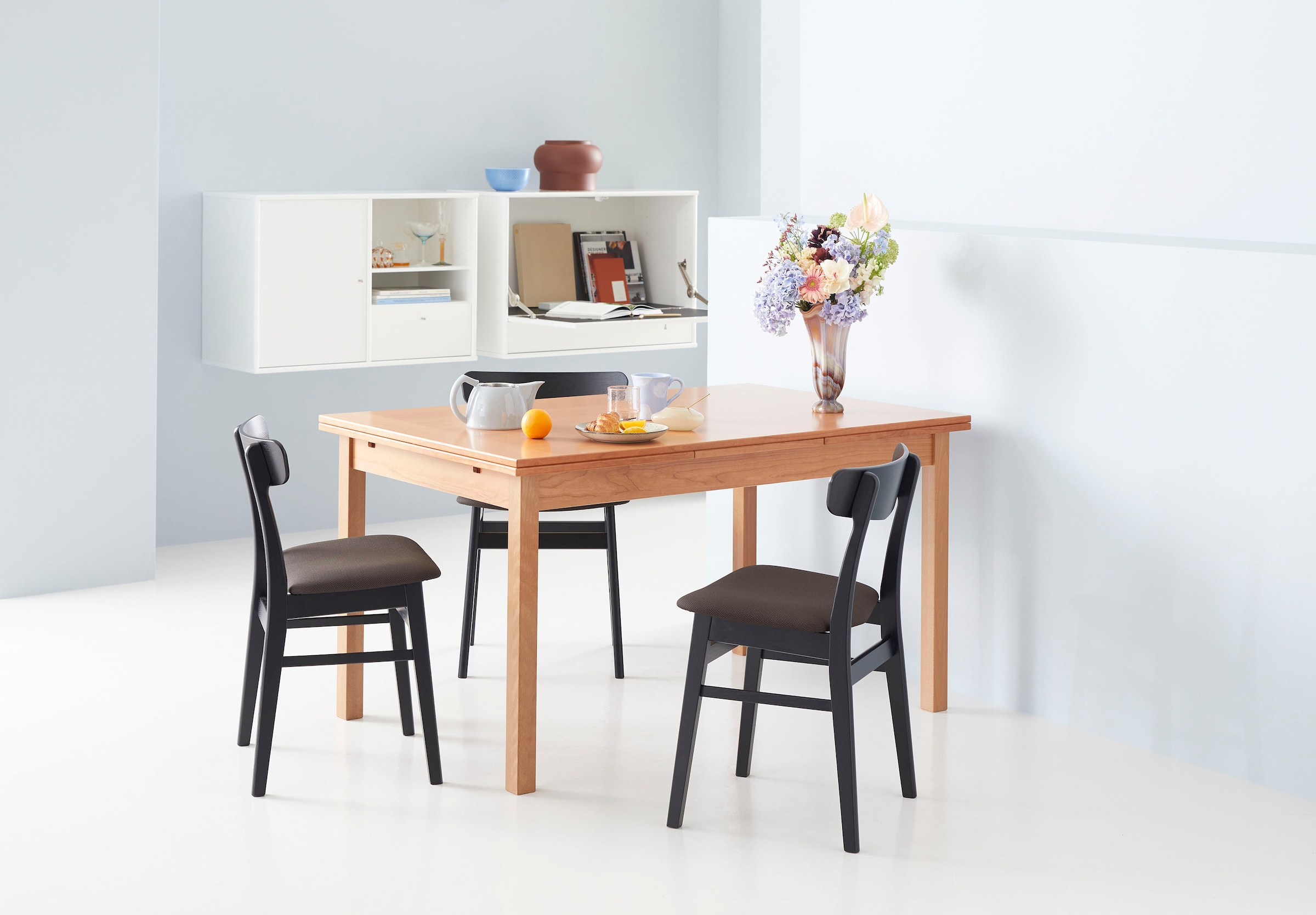 Hammel Furniture Esstisch "Basic Dinex, ausziehbar, mit Einlegeplatten - Fu günstig online kaufen