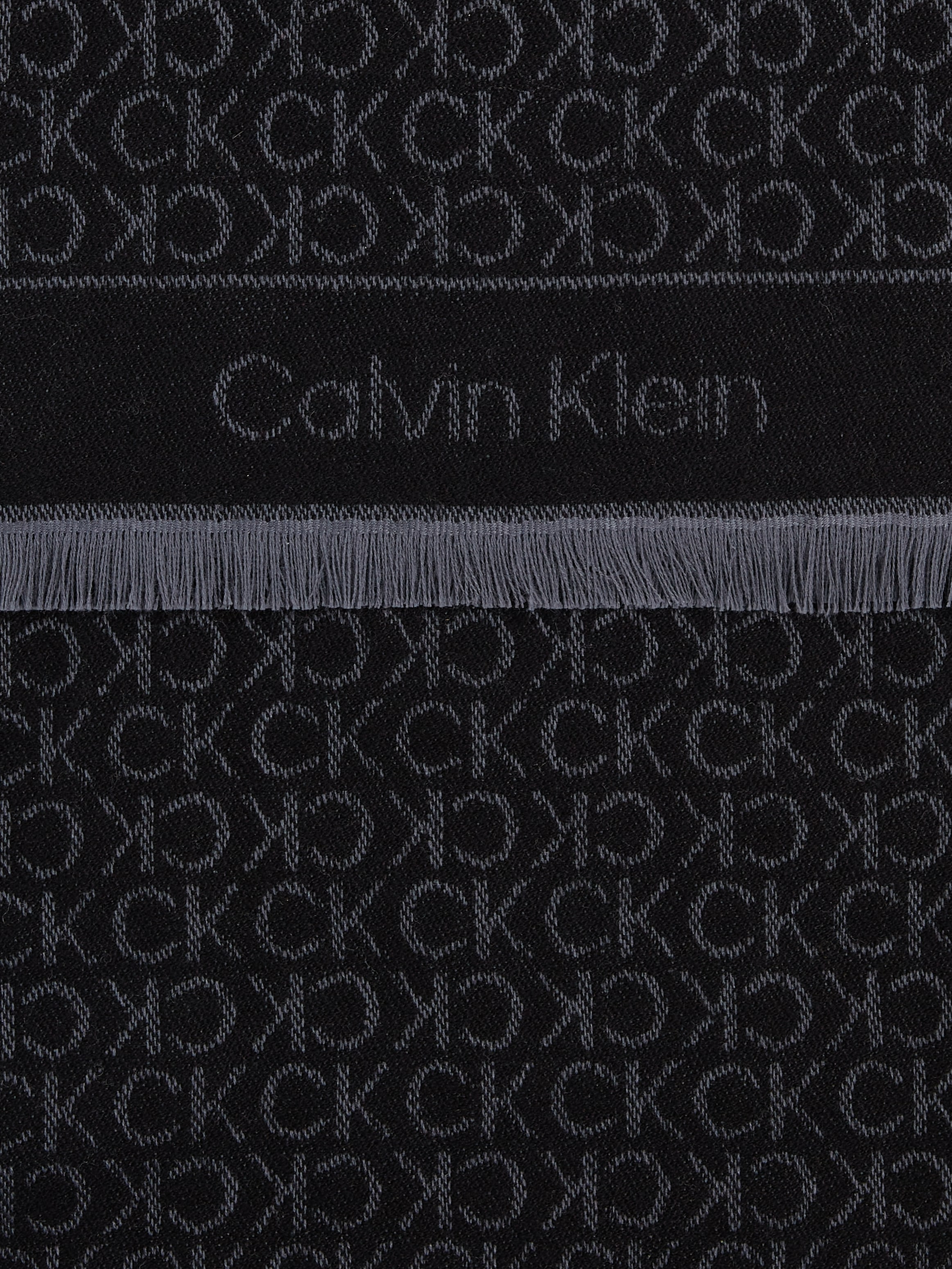 Calvin Klein BAUR Klein für Monogramm JACQUARD »MONOGRAM kaufen SCARF Calvin 40X180«, mit Schal |