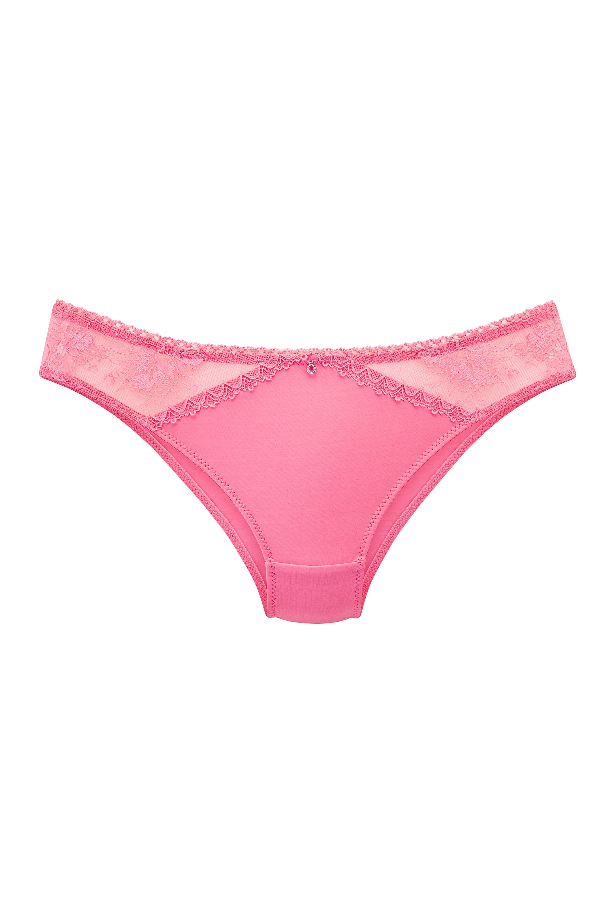LASCANA Slip mit hübschen Spitzeneinsätzen