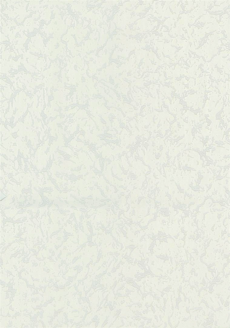 WOW Vinyltapete uni aufgeschäumt Weiß - 13m x 52cm