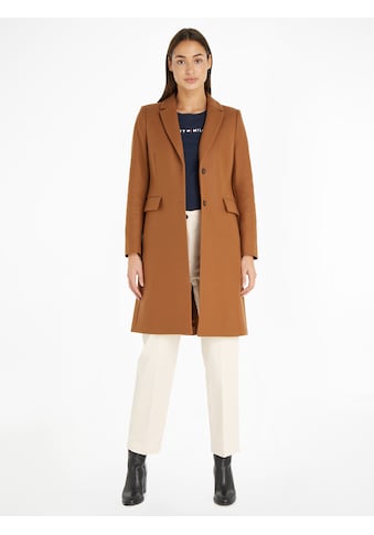 TOMMY HILFIGER Wollmantel »WOOL BLEND CLASSIC COAT« s...