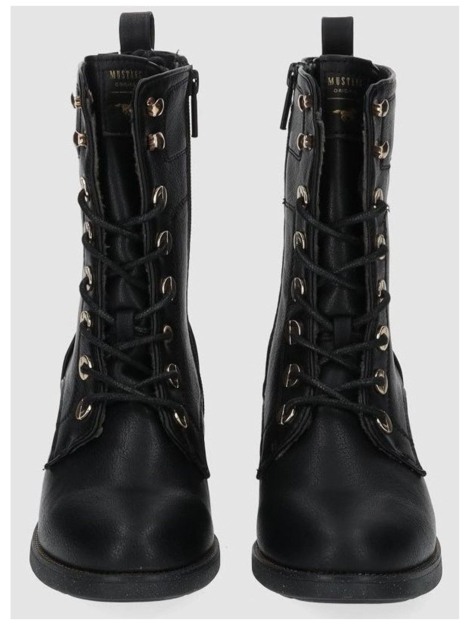 Mustang Shoes Schnürstiefelette »Mustang Shoes Stiefelette Lederimitat«