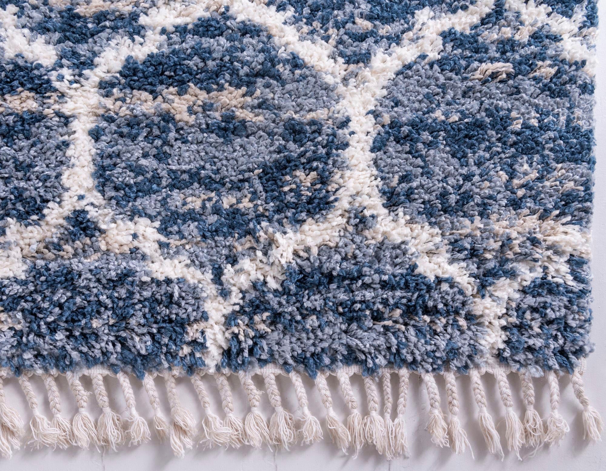 Myflair Möbel & Accessoires Hochflor-Läufer »Top Shag Lagerräumung«, rechteckig, 32 mm Höhe, Teppich-Läufer, gewebt, melierte Optik, weich & kuschelig, mit Fransen