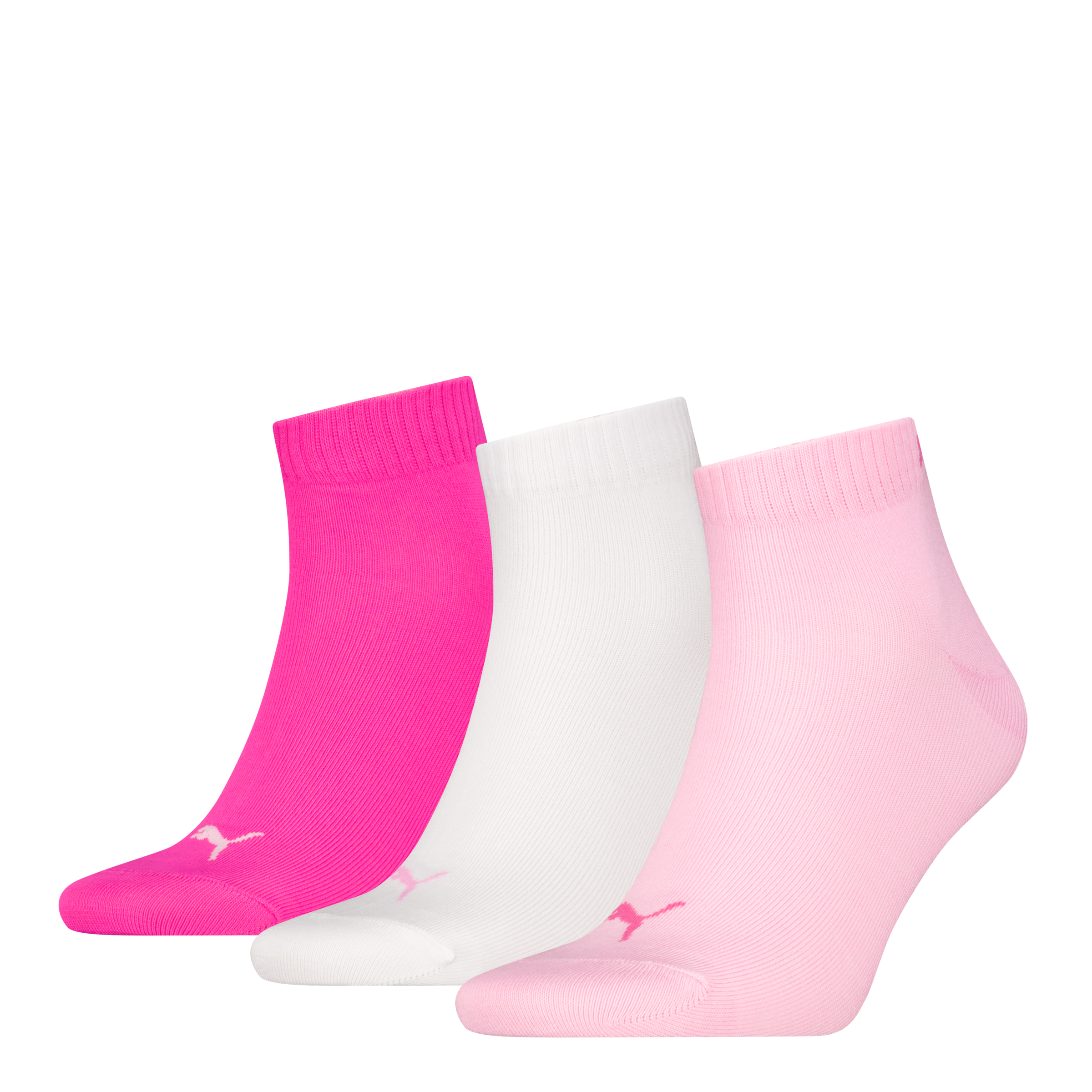 PUMA Kurzsocken "PUMA UNISEX QUARTER PLAIN 3P" 3 Paar, 3 Paar tlg. Atmungsa günstig online kaufen