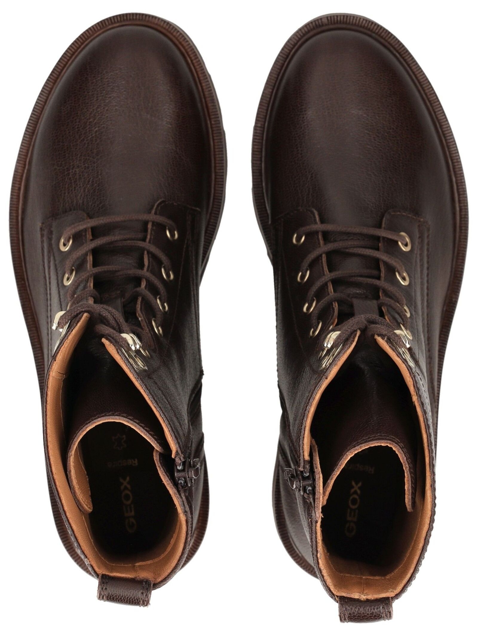 Geox Schnürstiefelette »Geox Stiefelette Leder«