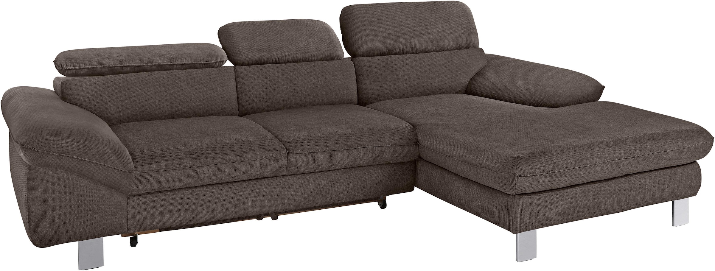 COTTA Ecksofa "Driver L-Form" mit Kopfteilverstellung, wahlweise mit Bettfu günstig online kaufen